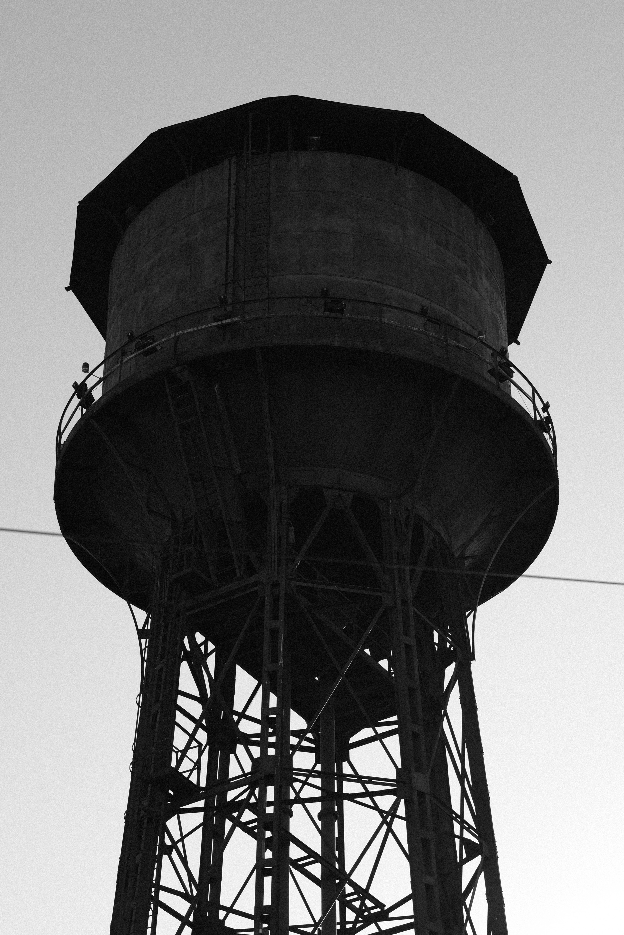 Limassol Water Tower in Black and White | Water Tower Cyprus | | Cyprus in Black and White