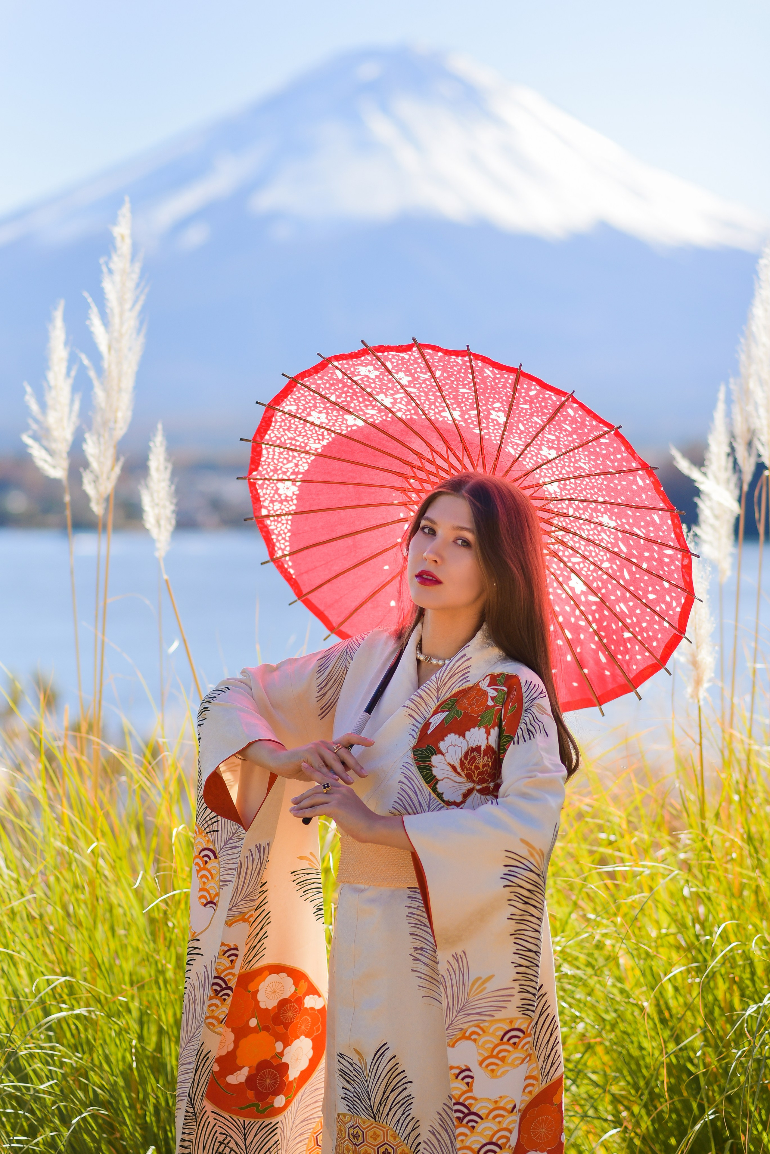 Rental kimono. Photographer in Tokyo, Japan