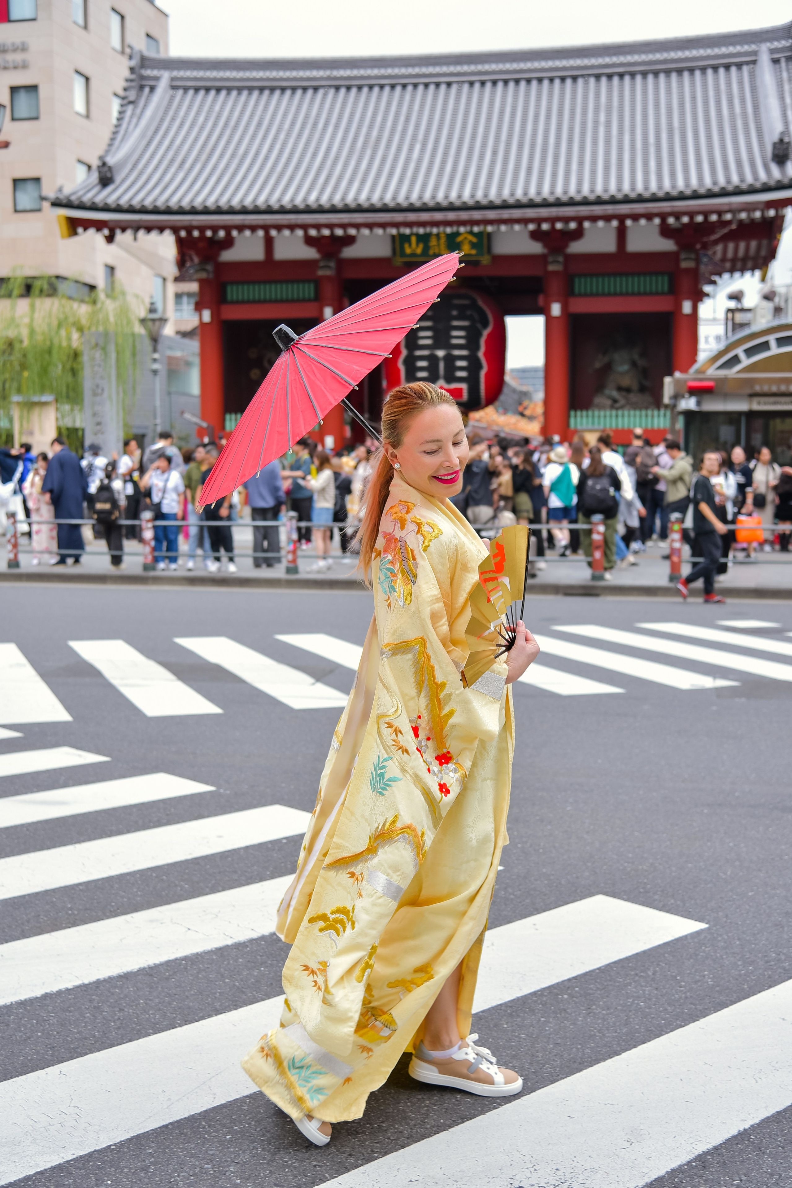 Rental kimono. Photographer in Tokyo, Japan