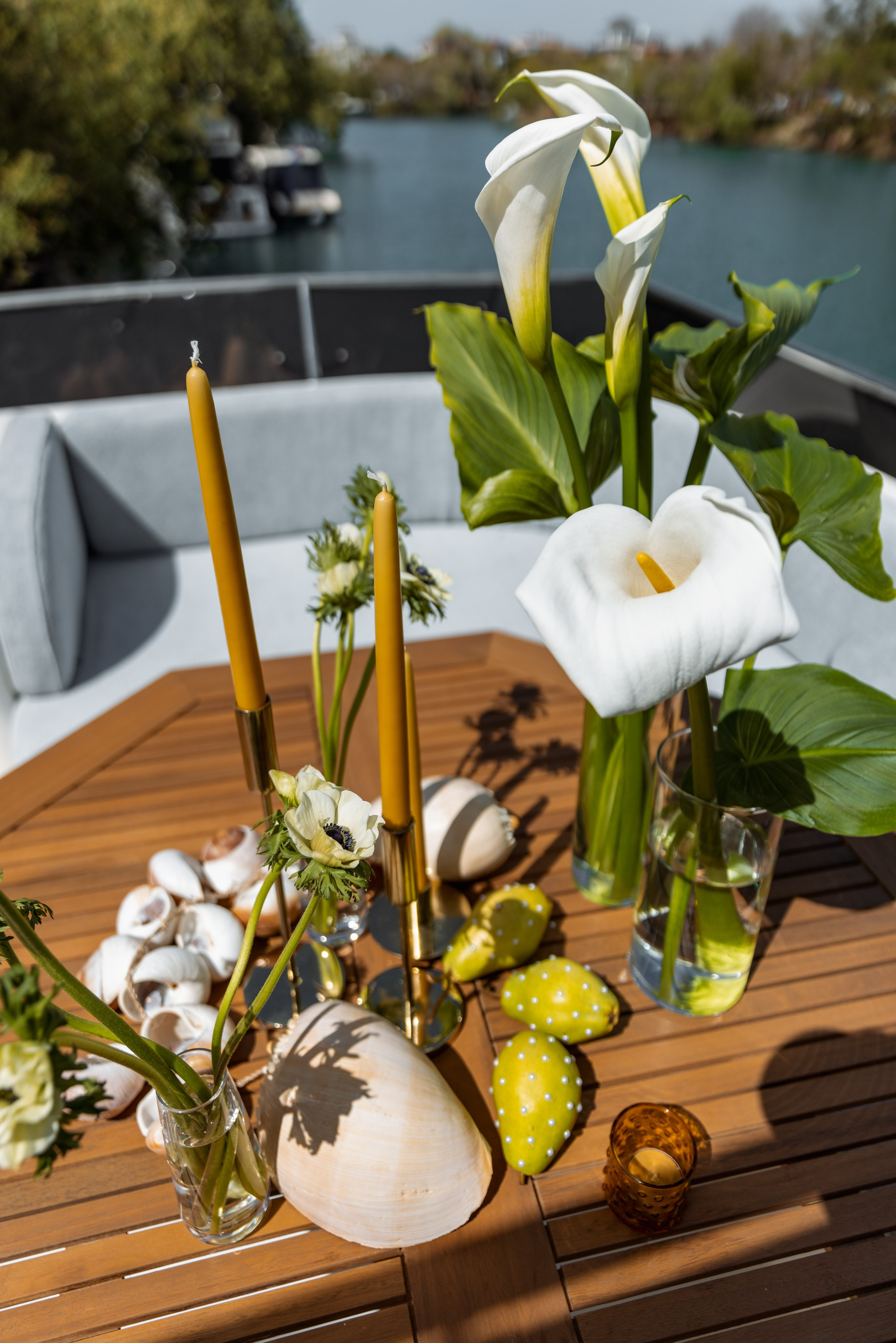 Декорирование яхты. Wedding & Event Planner