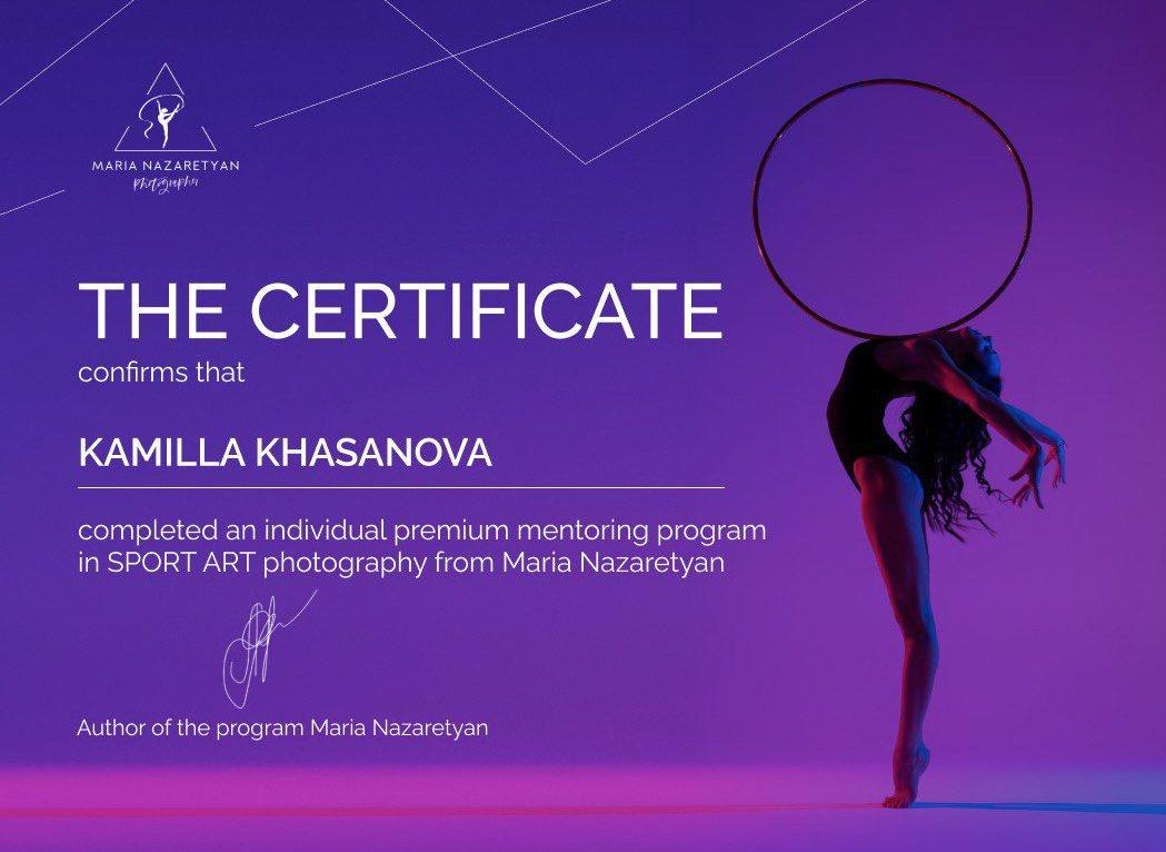 About me. Gymnastics and dance photography UAE by Kamilla Khasanova