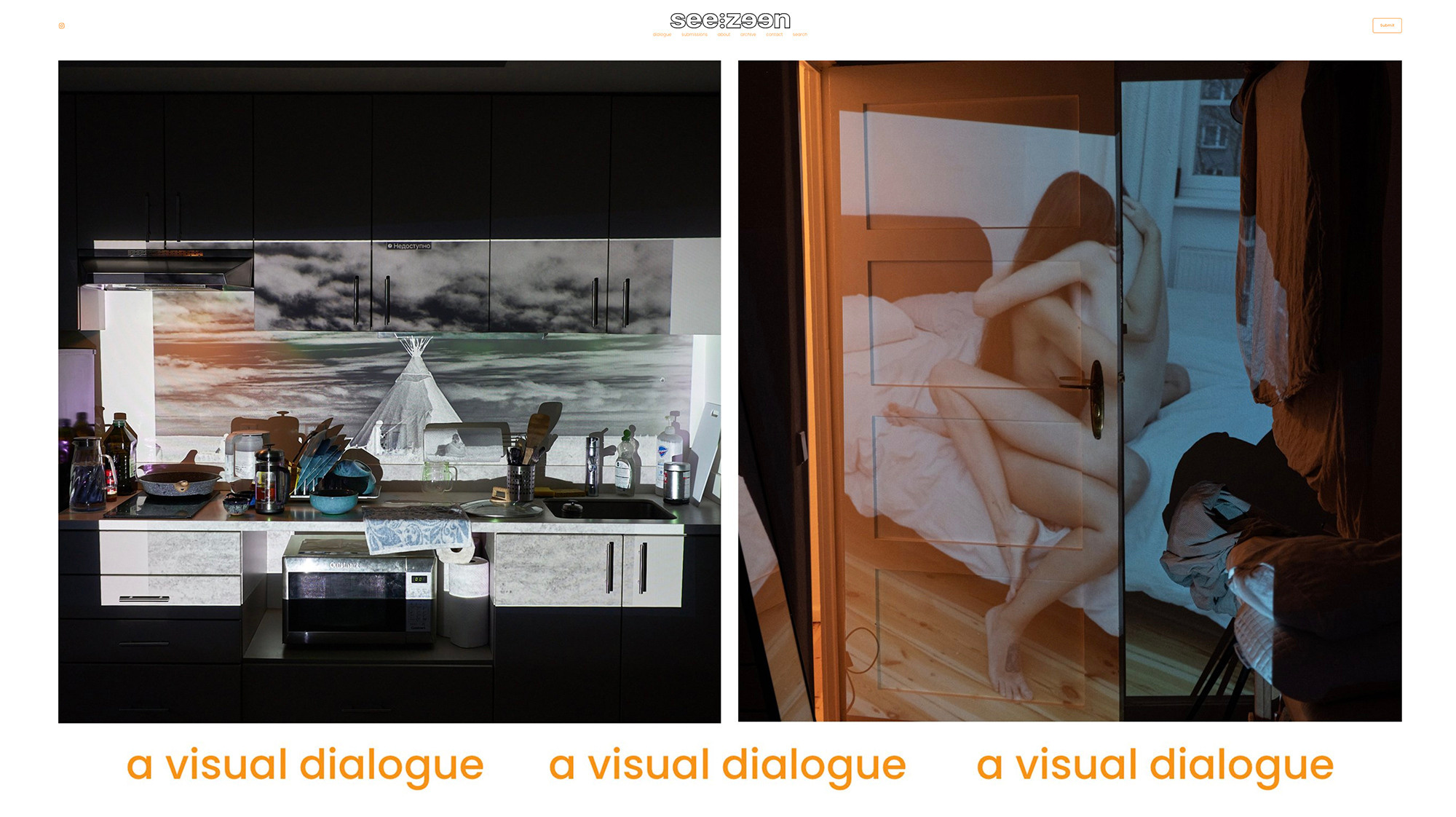 Tearsheets. GLISH ART — Timofey Glinin & Anastasia Shubina