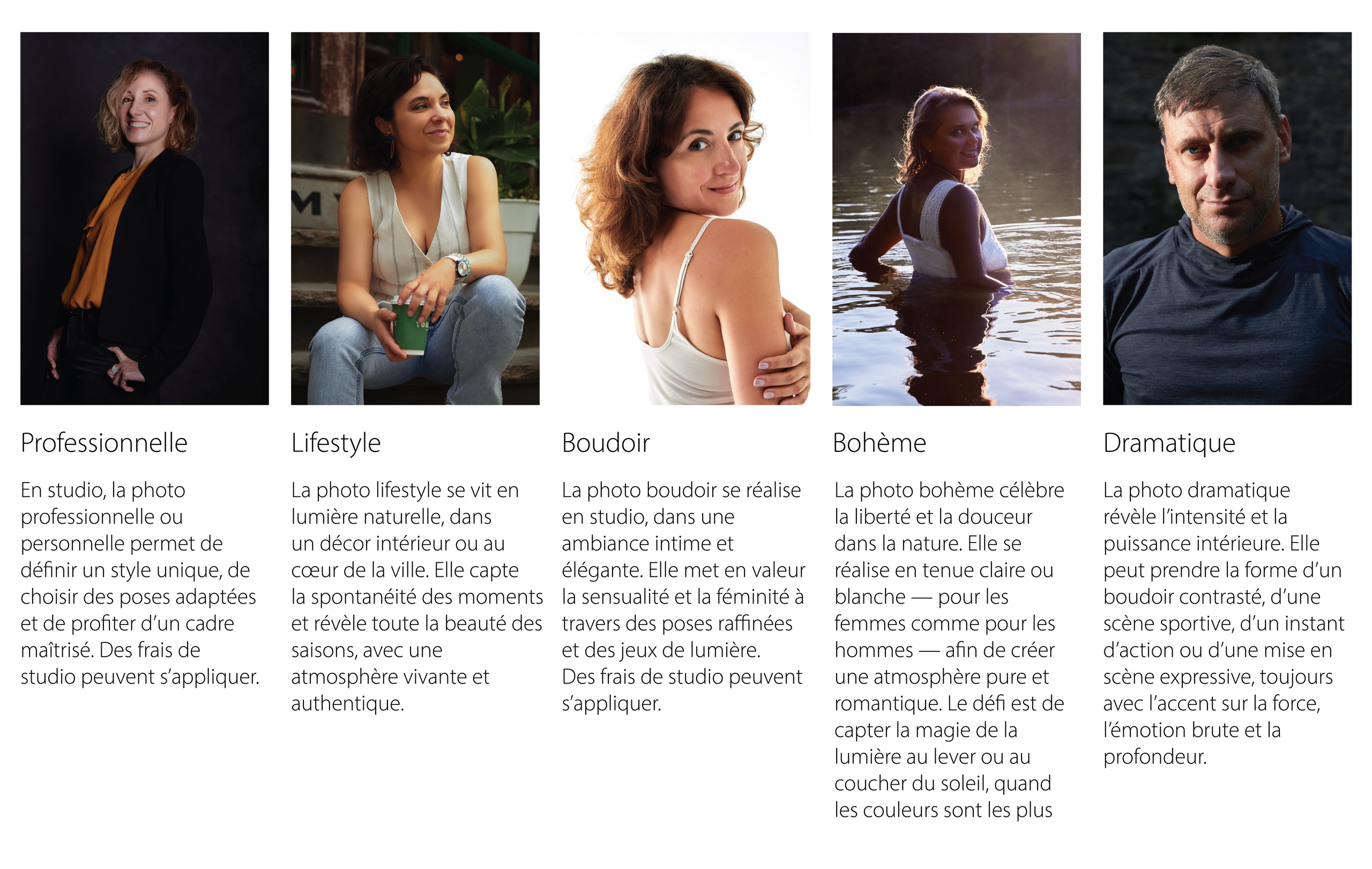 Photographie de portrait à Montréal