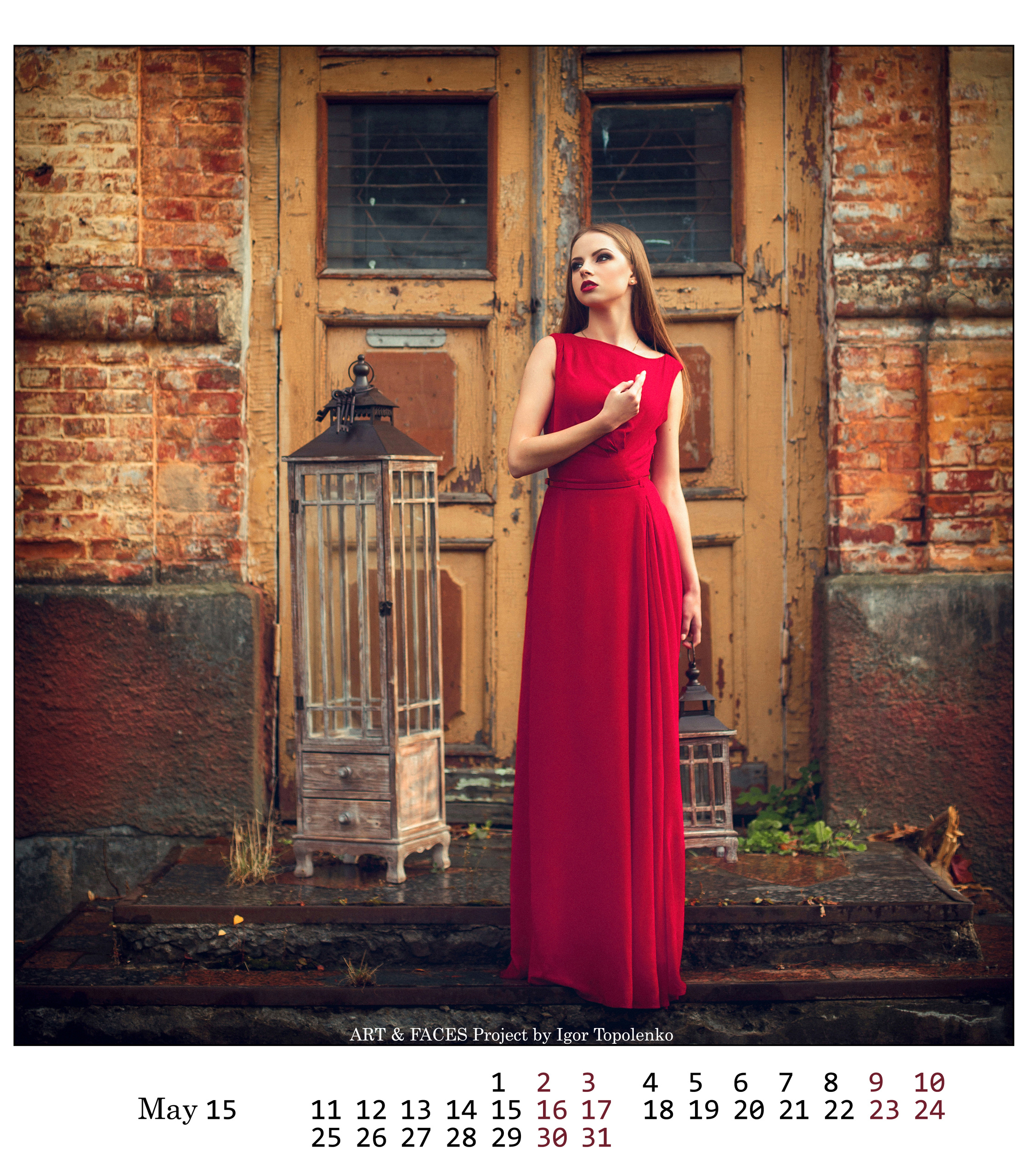 Календарь ART & FACES Project. Фотограф Ігор Тополенко Арт- фото та весільна фотографія Україна Київ