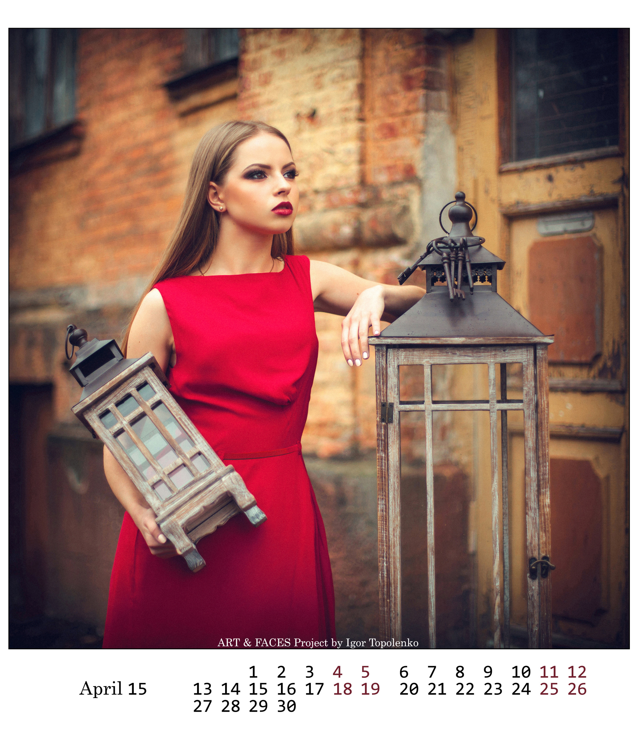 Календарь ART & FACES Project. Фотограф Ігор Тополенко Арт- фото та весільна фотографія Україна Київ
