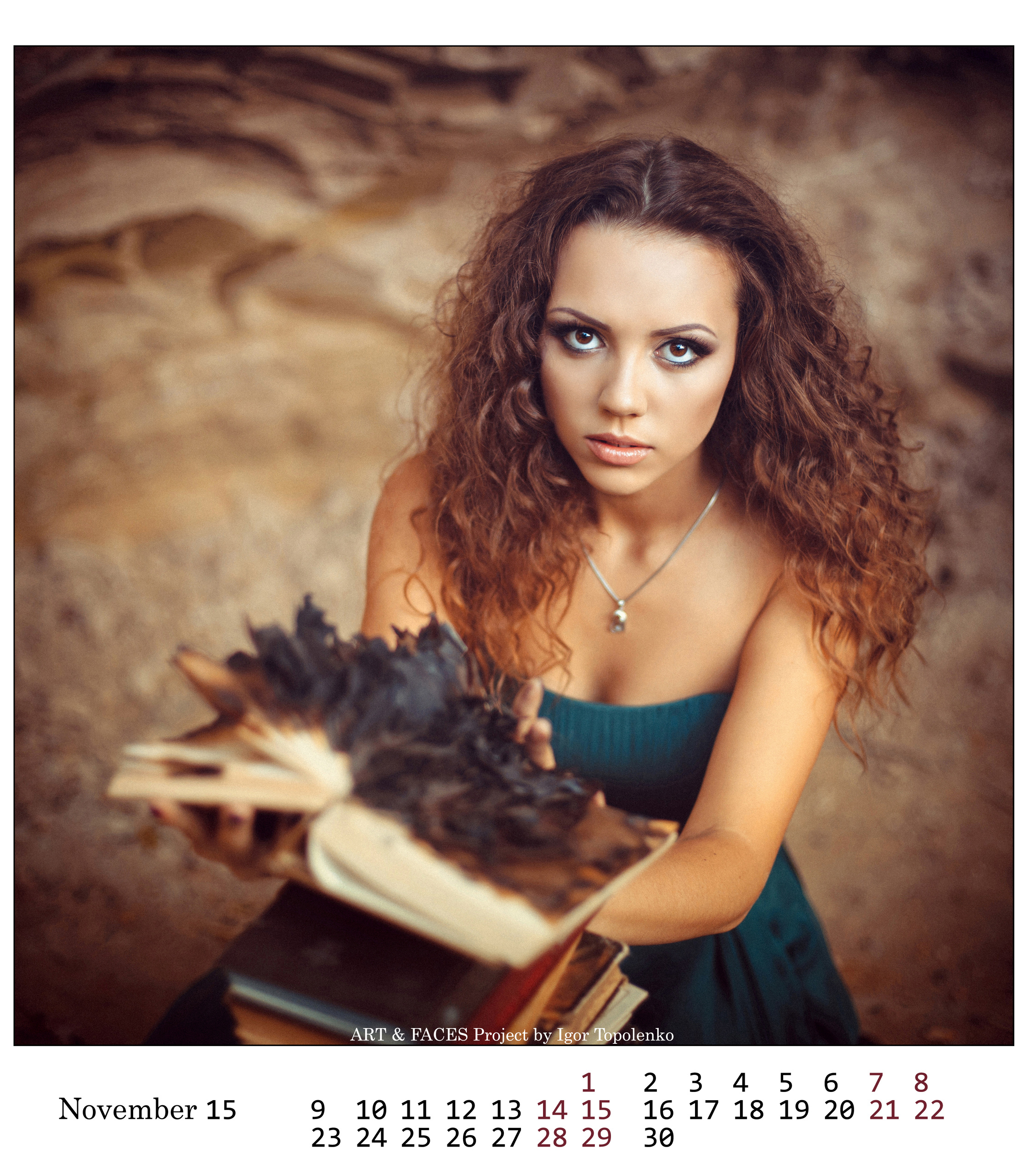 Календарь ART & FACES Project. Фотограф Ігор Тополенко Арт- фото та весільна фотографія Україна Київ