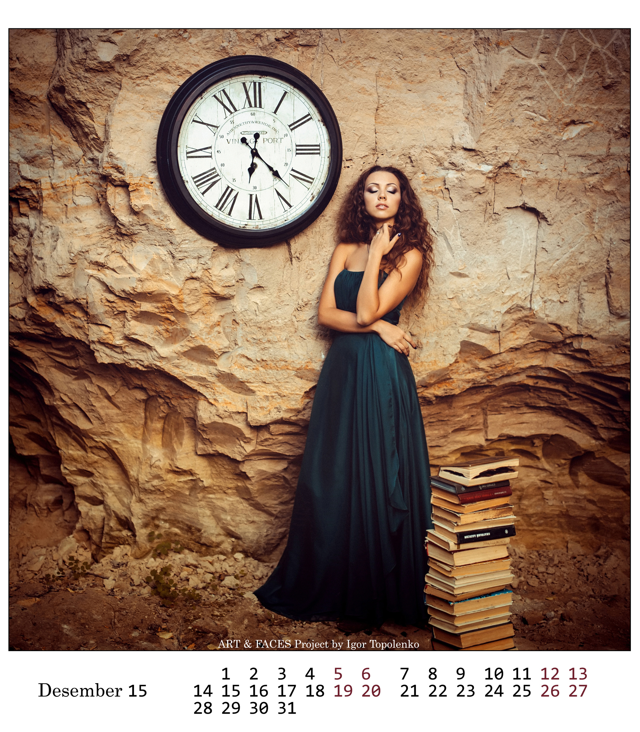 Календарь ART & FACES Project. Фотограф Ігор Тополенко Арт- фото та весільна фотографія Україна Київ