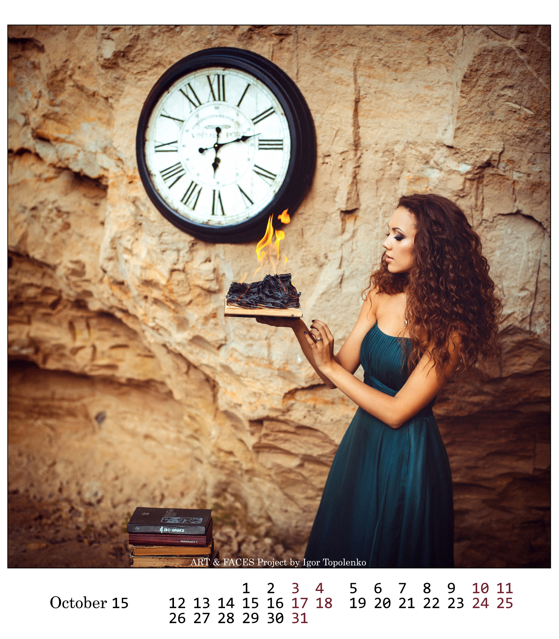 Календарь ART & FACES Project. Фотограф Ігор Тополенко Арт- фото та весільна фотографія Україна Київ