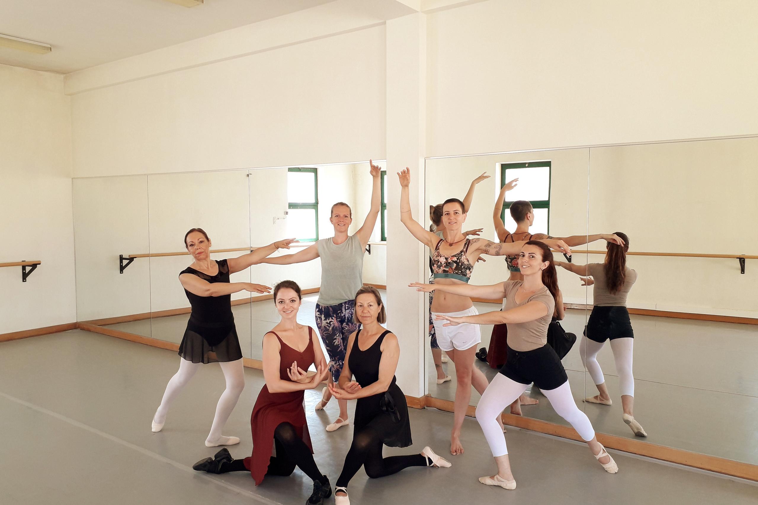 Choreography Workshops. Adult Ballet and Pilates classes in Algarve Portimao