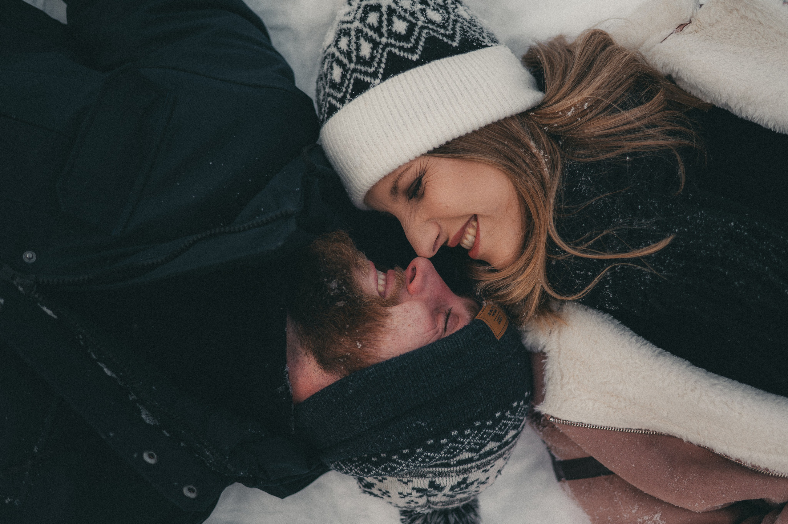 Kasia & Czarek - Sesja zimowa w Wołominie. Naturalnie pięknie - Klaudia Rowicka