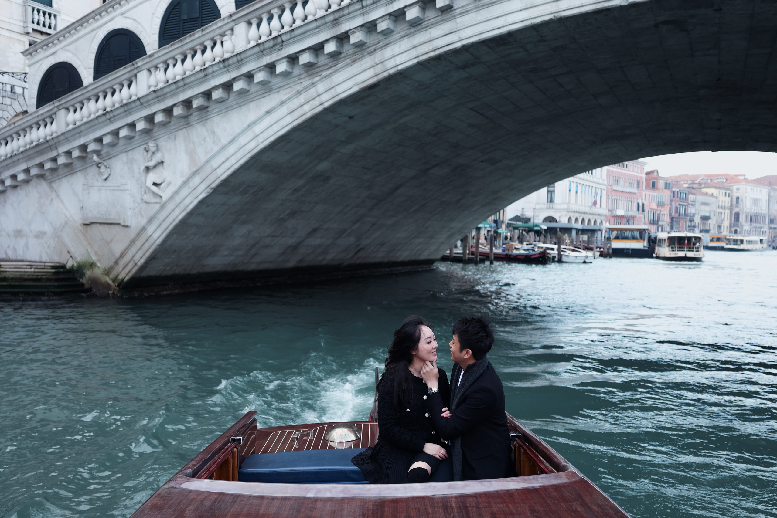 Venice Water Taxi Tour. Photographer in Venice, Viktoria Antonova