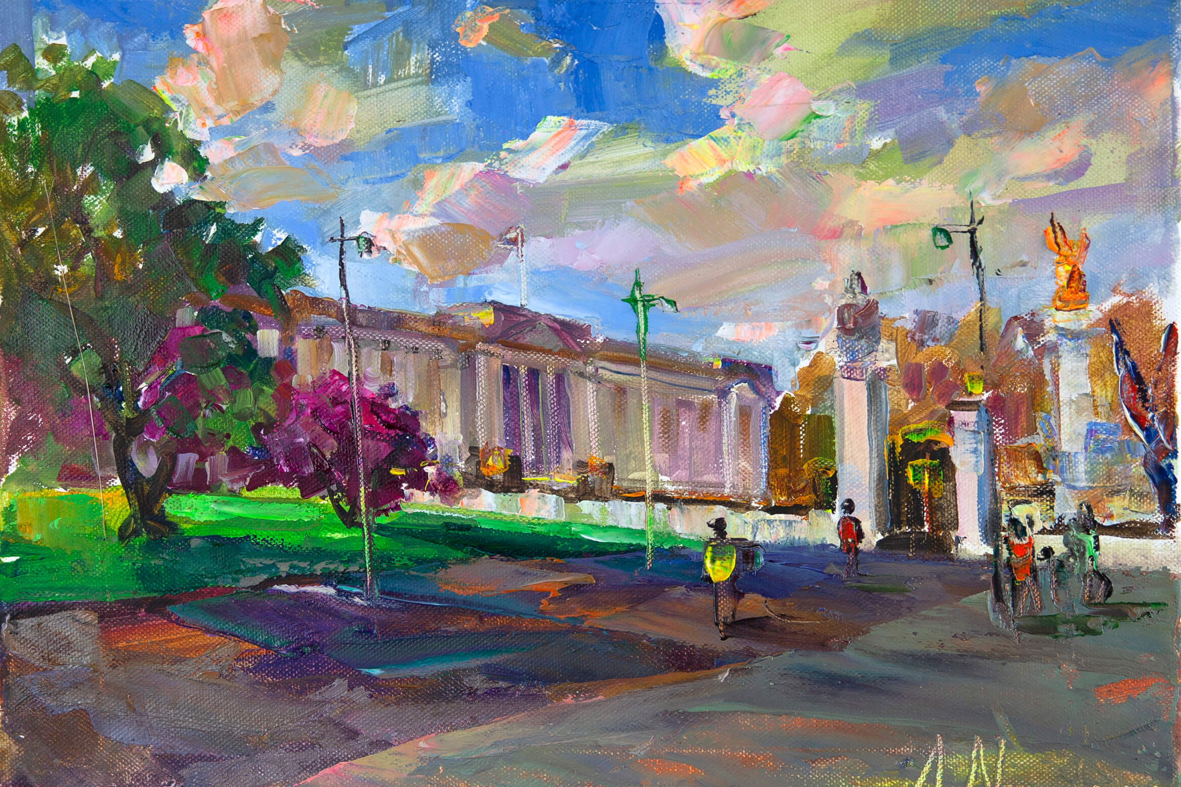 London. Andriy Nekrasov artist