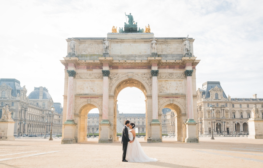 Top 7 Breathtaking Paris Elopement Locations (1). Photographe à Paris