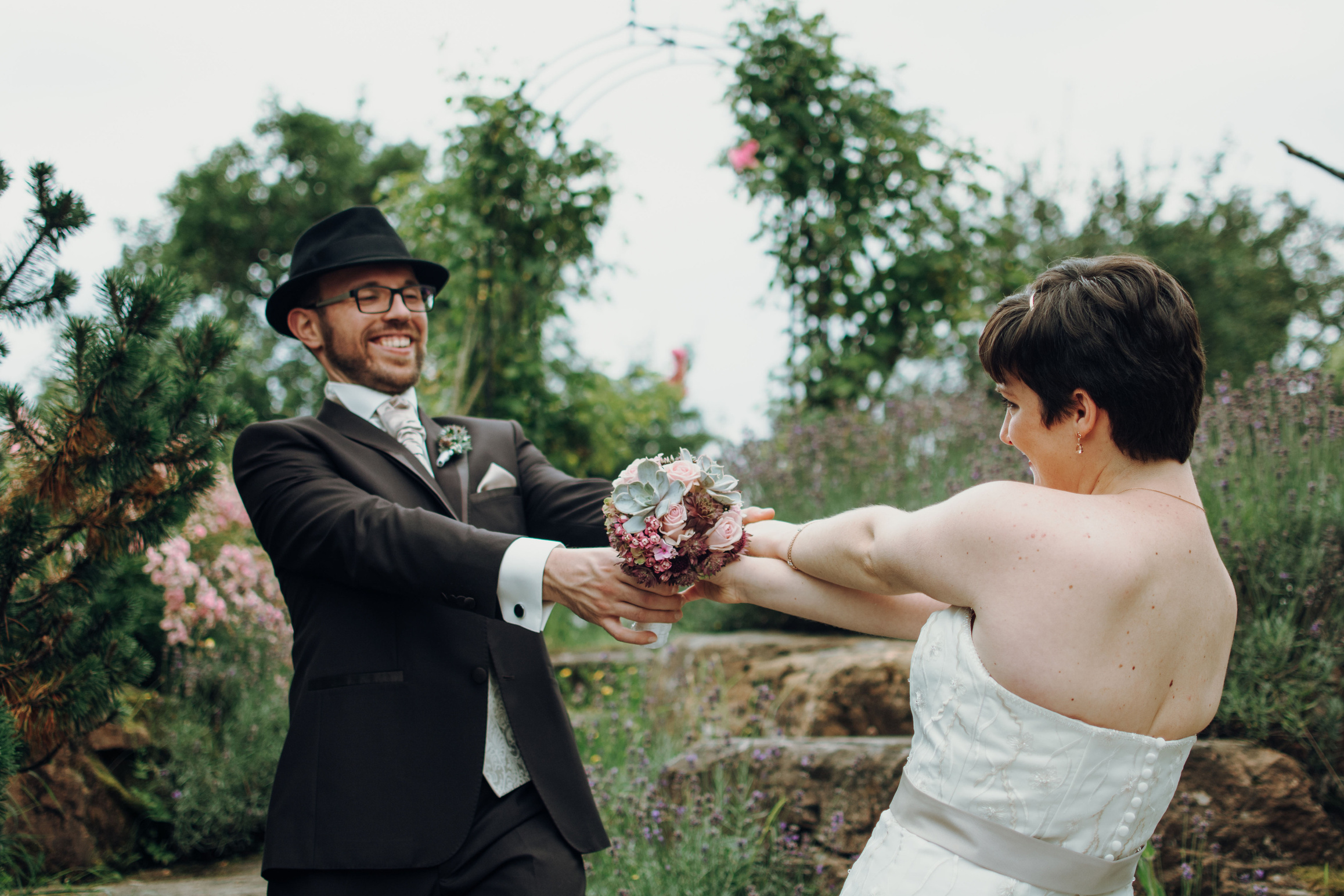 Hochzeit. Juligraphy