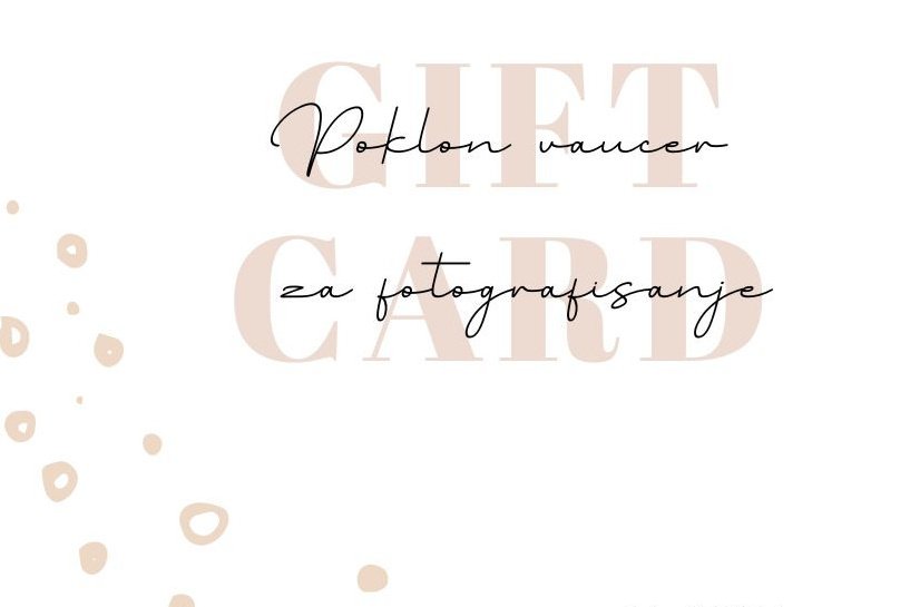 POKLON VAUCERI. Deciji i porodicni fotograf u Beogradu Oksana Skendzic