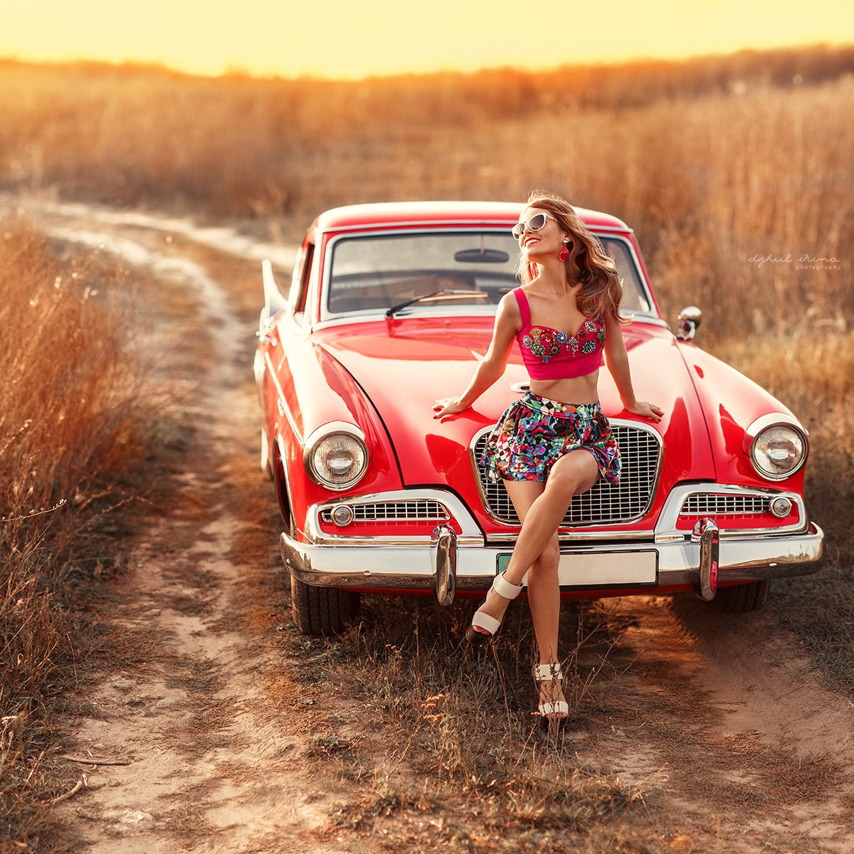 RETRO. Art photographer in Amsterdam, the Netherlands Irina Dzhul