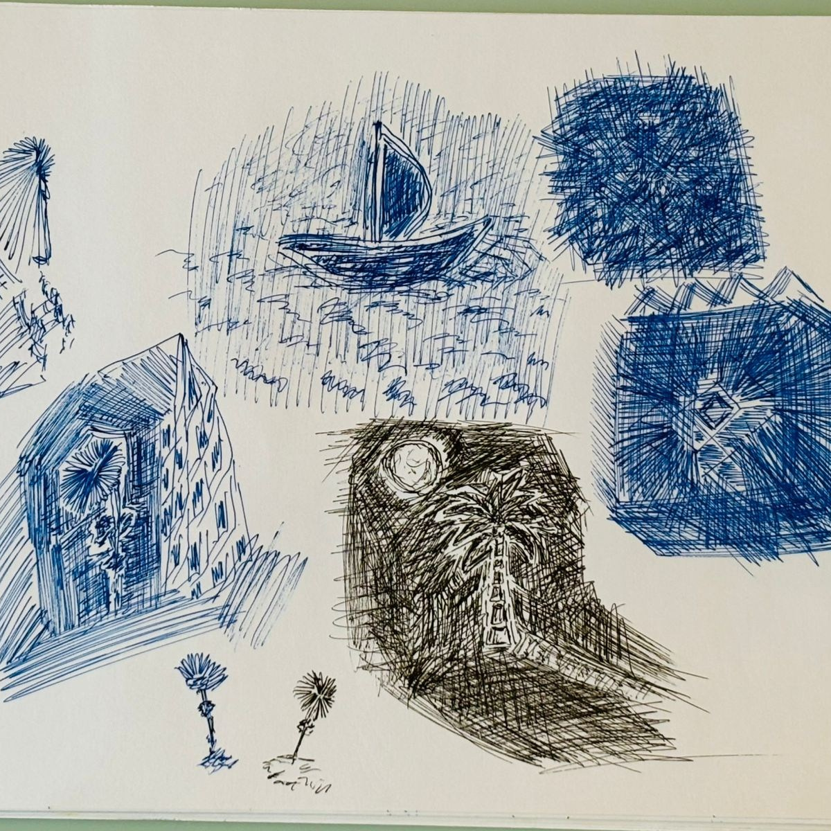 Работы учеников школы Лени Сморагдовой — рисование с нуля за 10 недель. Школа современного искусства Лени Сморагдовой