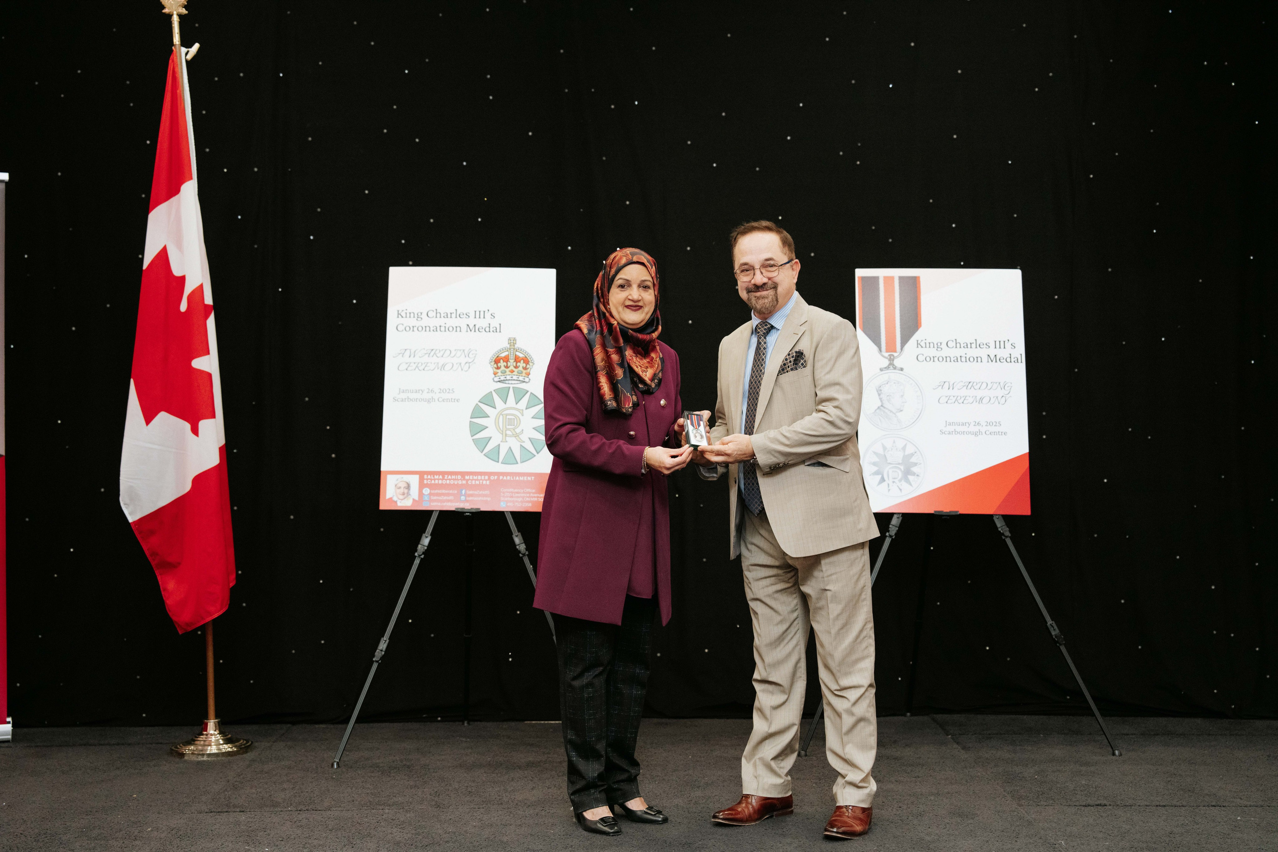 King Charles Coronation Medal Awarding Ceremony. MISAJA MEDIA