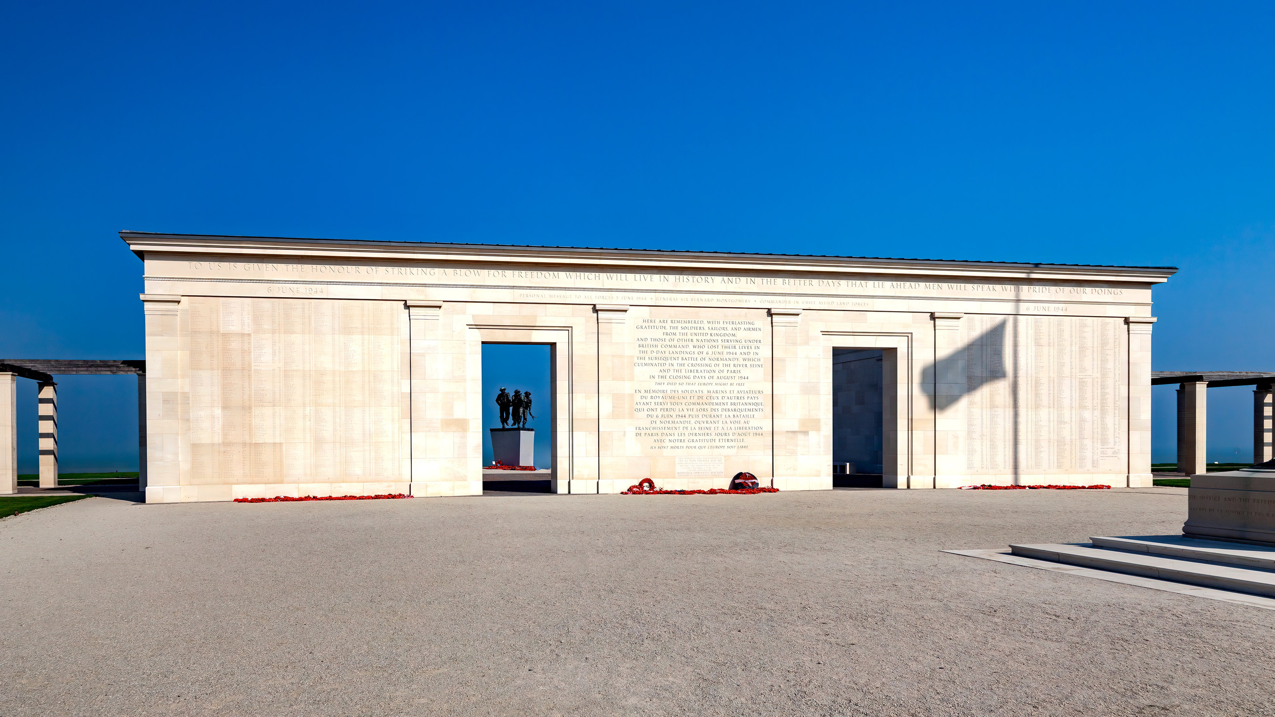 177.British Normandy Memorial.France.19.9.2024. Путешествия в формате 360......