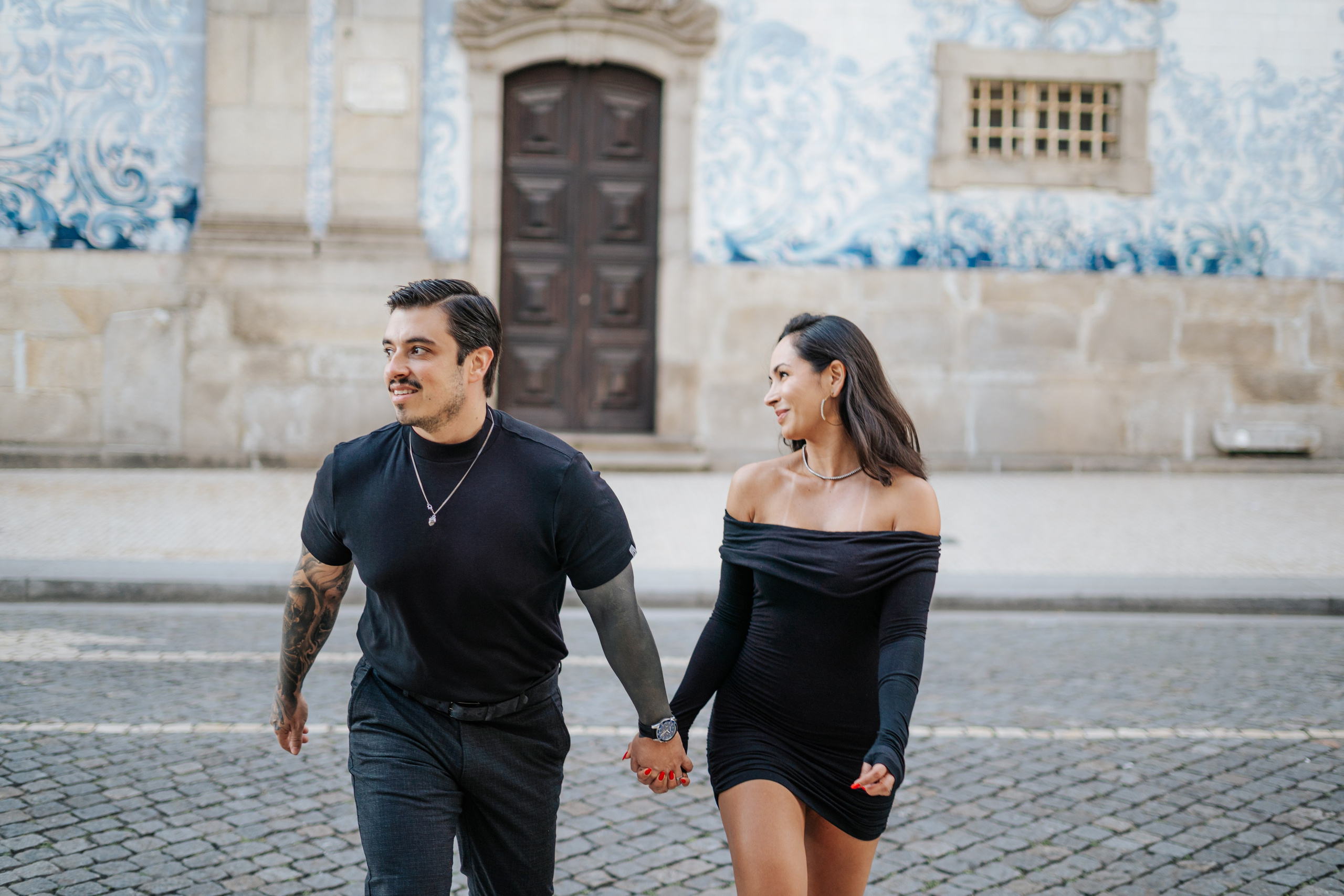 Fernando e Caroline. Davi Valente