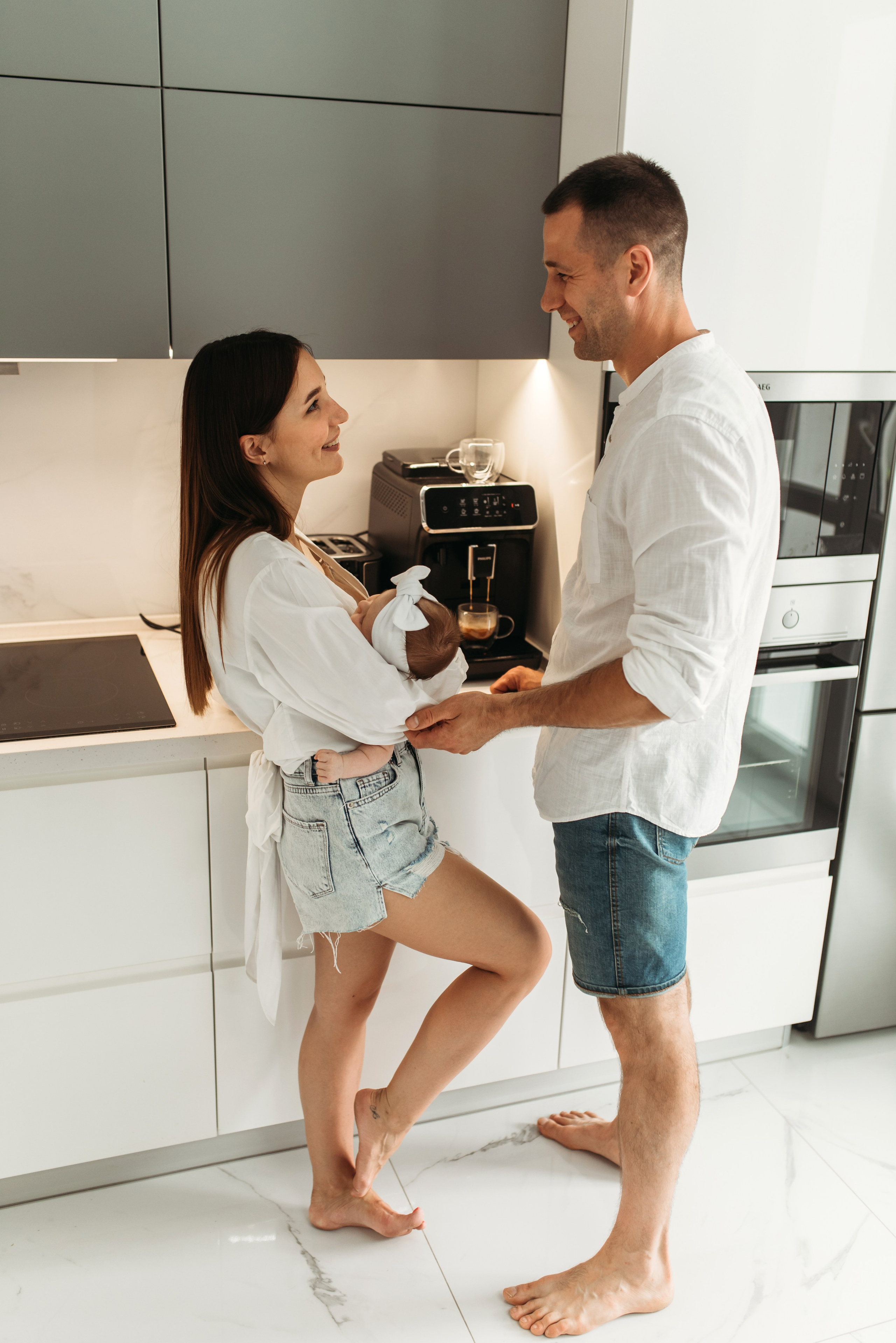 Karina & Arsen & Jesja. Familien- und Hochzeitsfotografin. Ich arbeite in Koblenz und Rheinlan