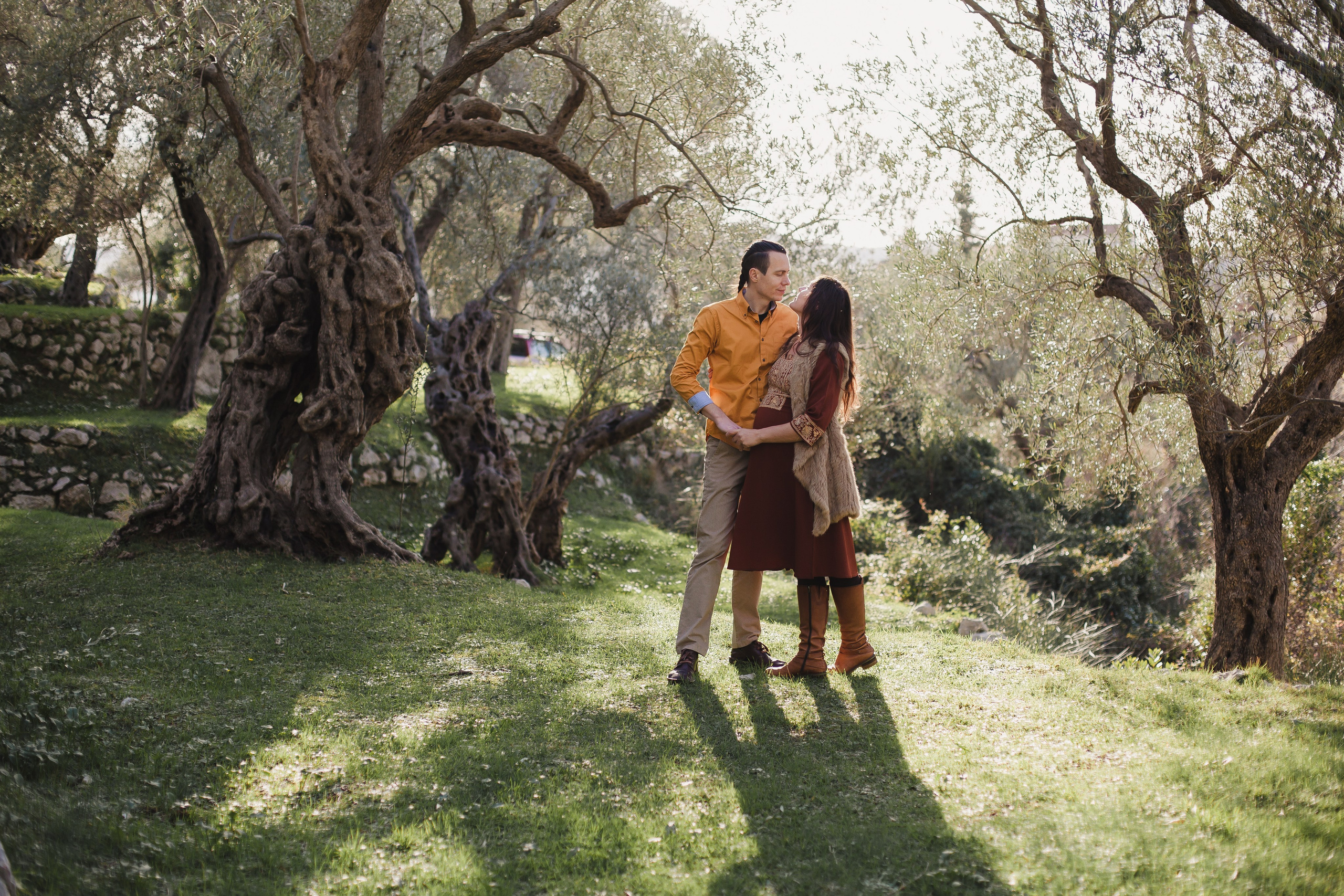 Maternity Session in the Olives. Sunkrit Photography
