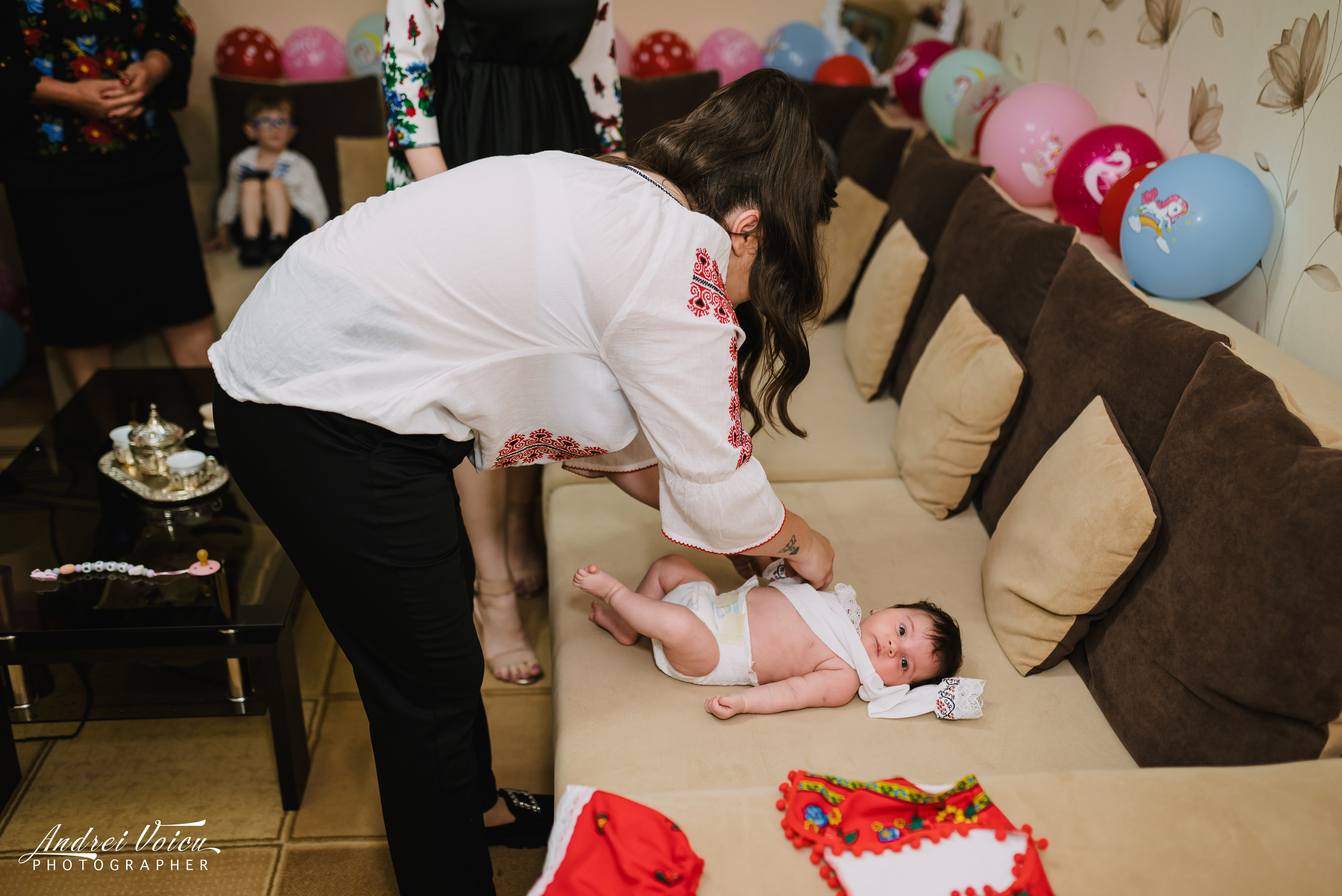 Fotografia de botez. Andrei Voicu Fotograf. Povești nescrise, surprinse atent