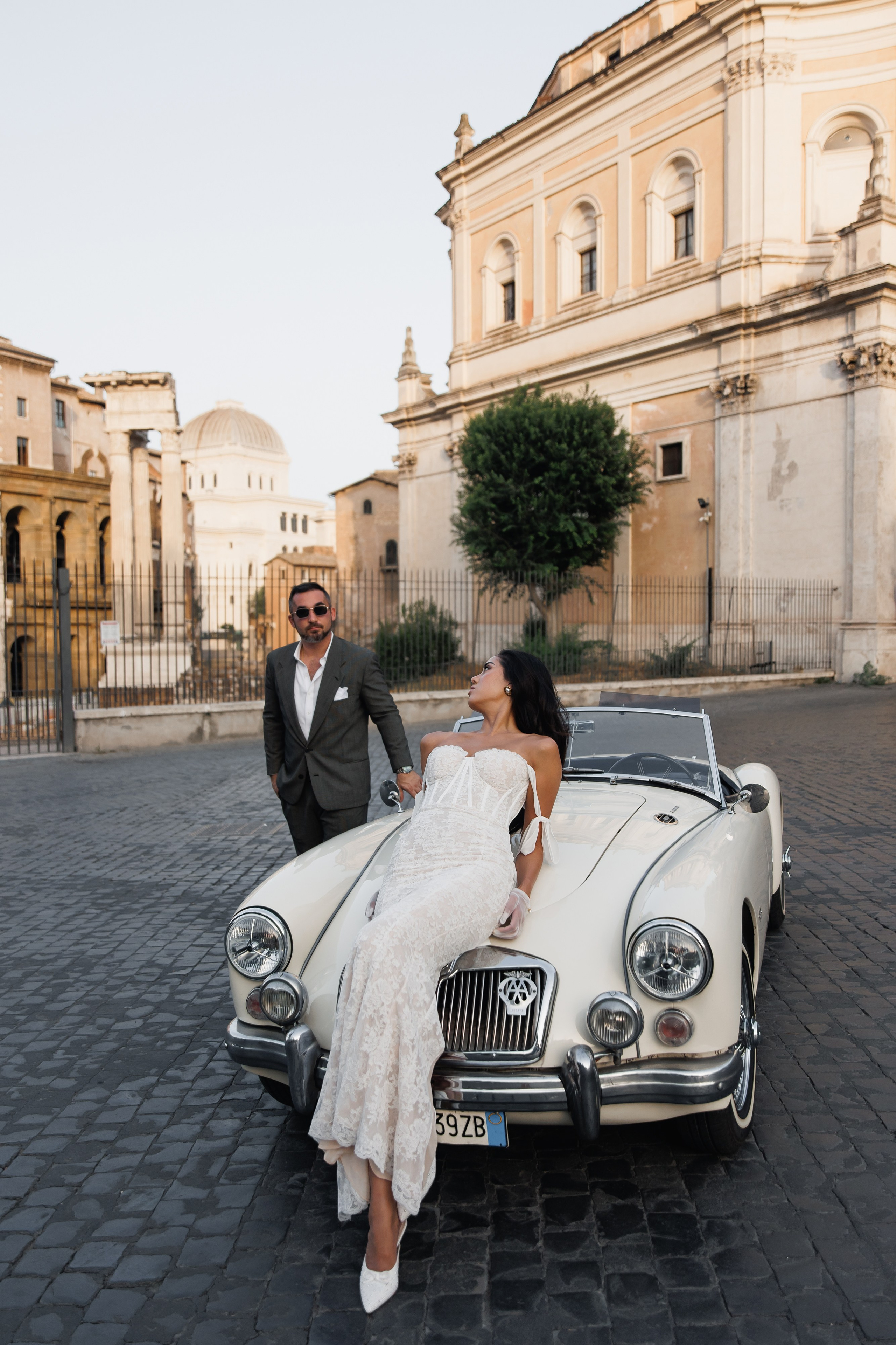 Veroniva & Dean. Wedding Photographer Rome Tuscany Como Sicily Puglia Amalfy Italy- Oksana Savenchuk