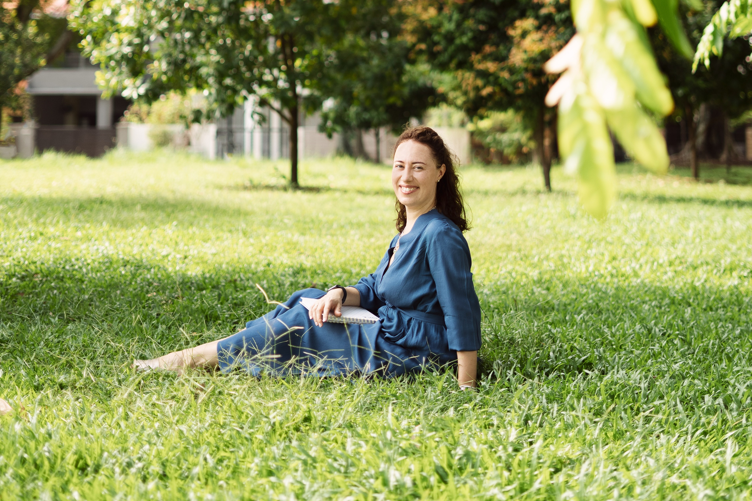 Portrait. Dasha in Singapore