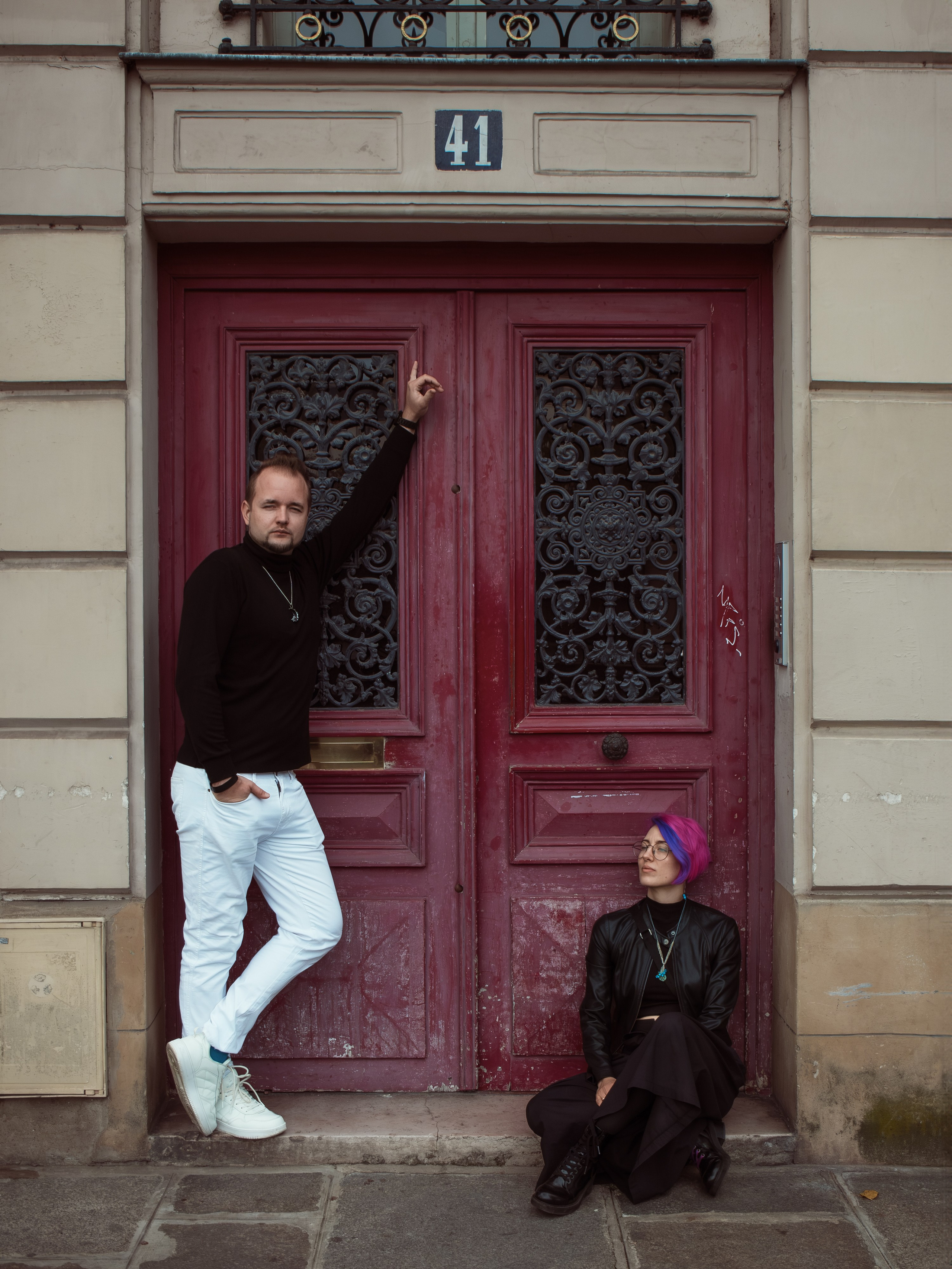 Парная стрит фотосессия. Фотограф в Париже Полина Осипова