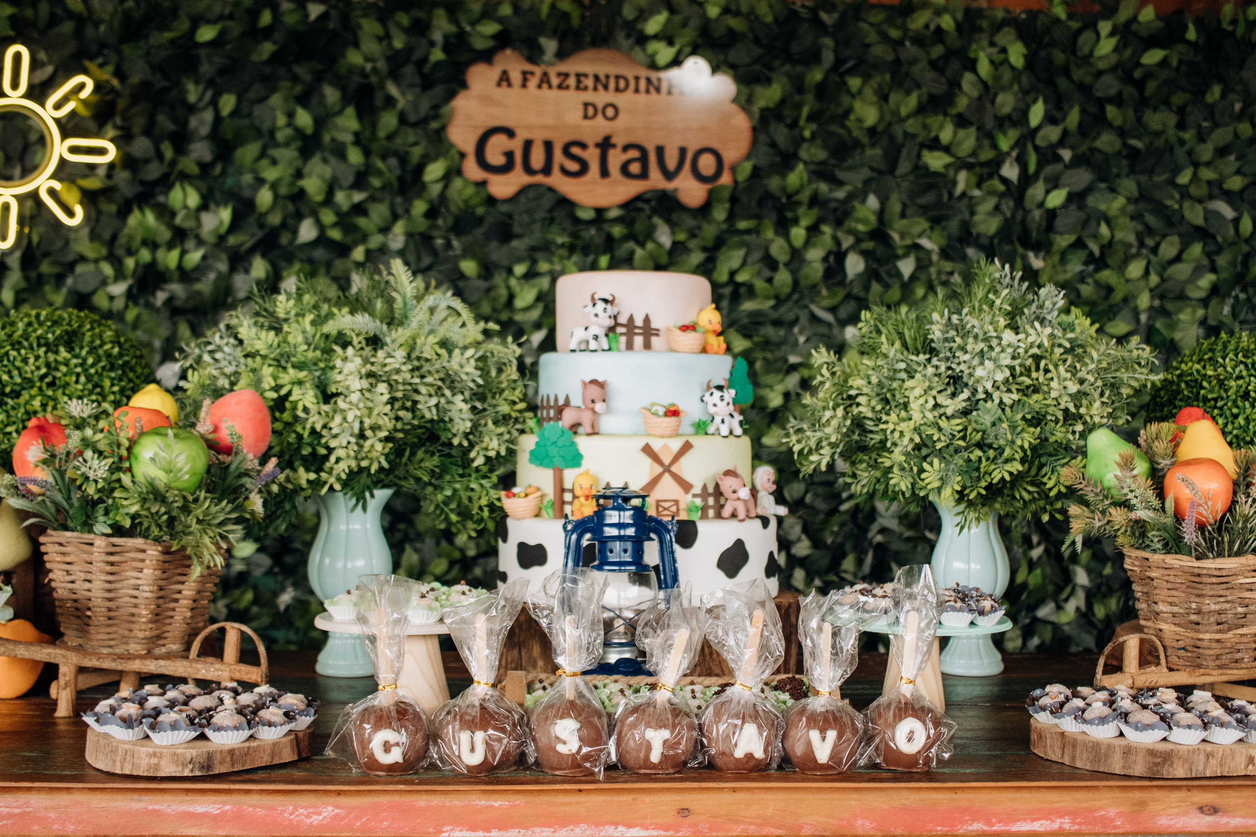 Gustavo — Aniversário 1 ano. Principal