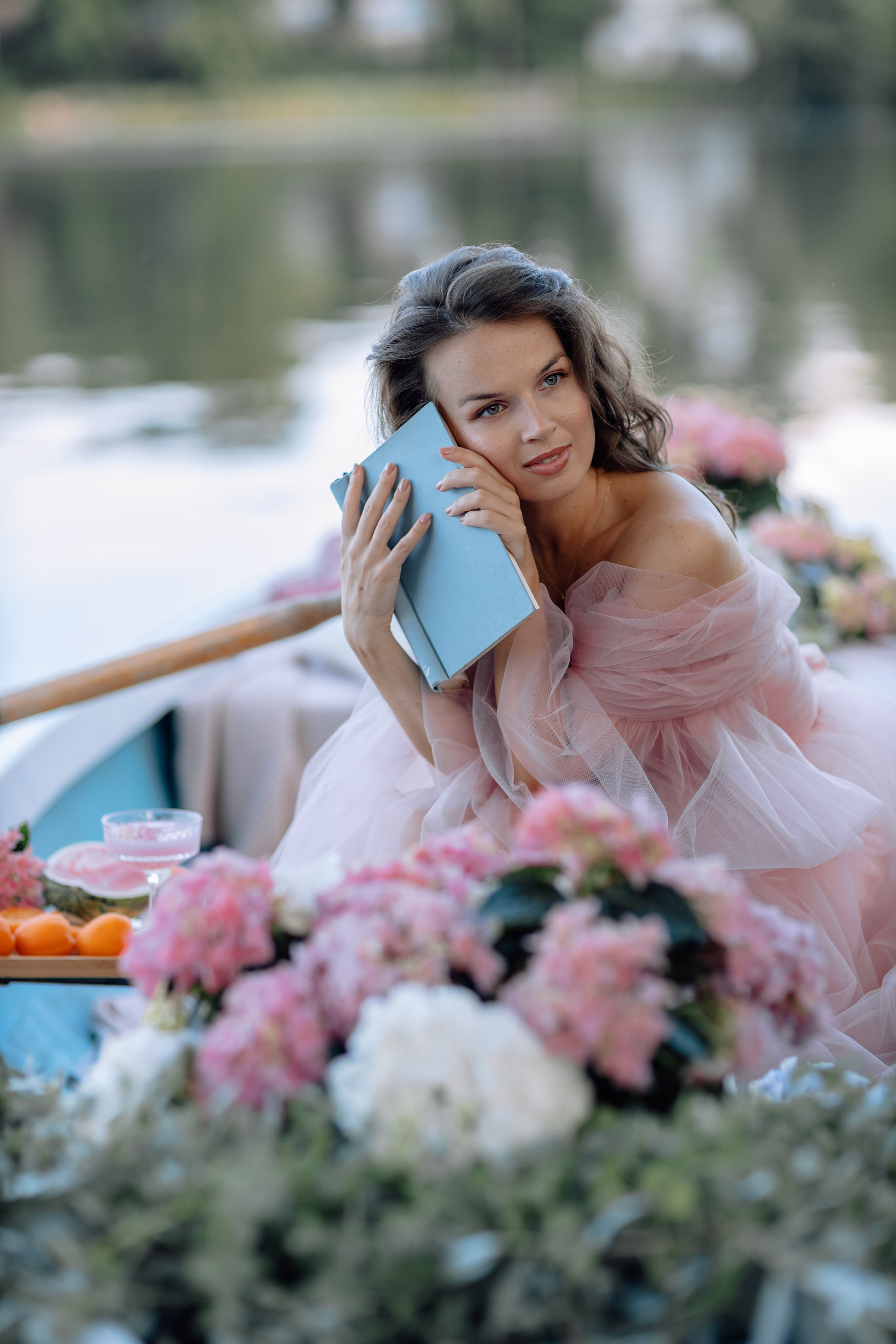 Das Boot mit Blumen. Hochzeitsfotograf München Taufe Familienfotograf Tanja Mauke