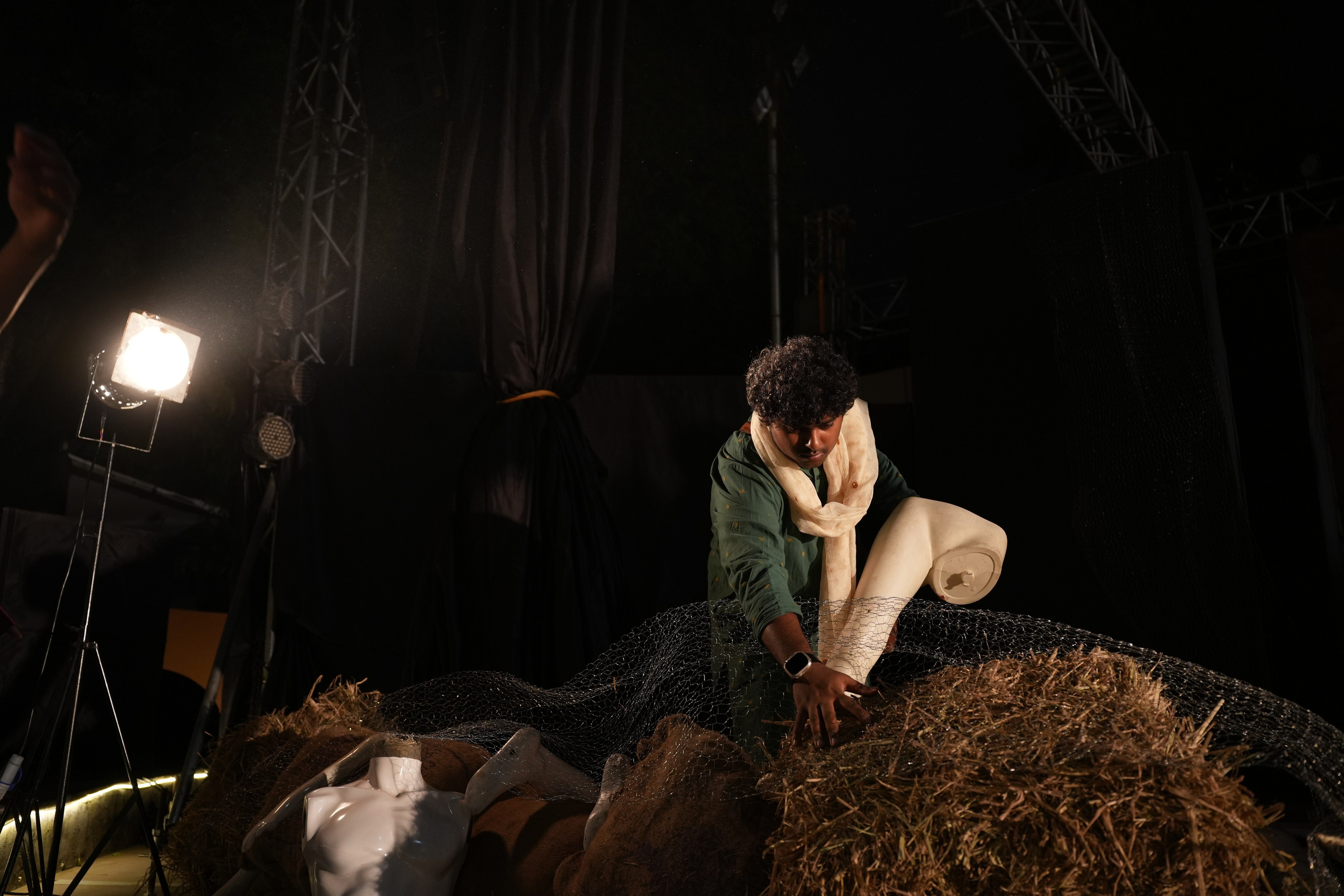 Art Direction for Borderlands Dance Production Abhivyakti 2024