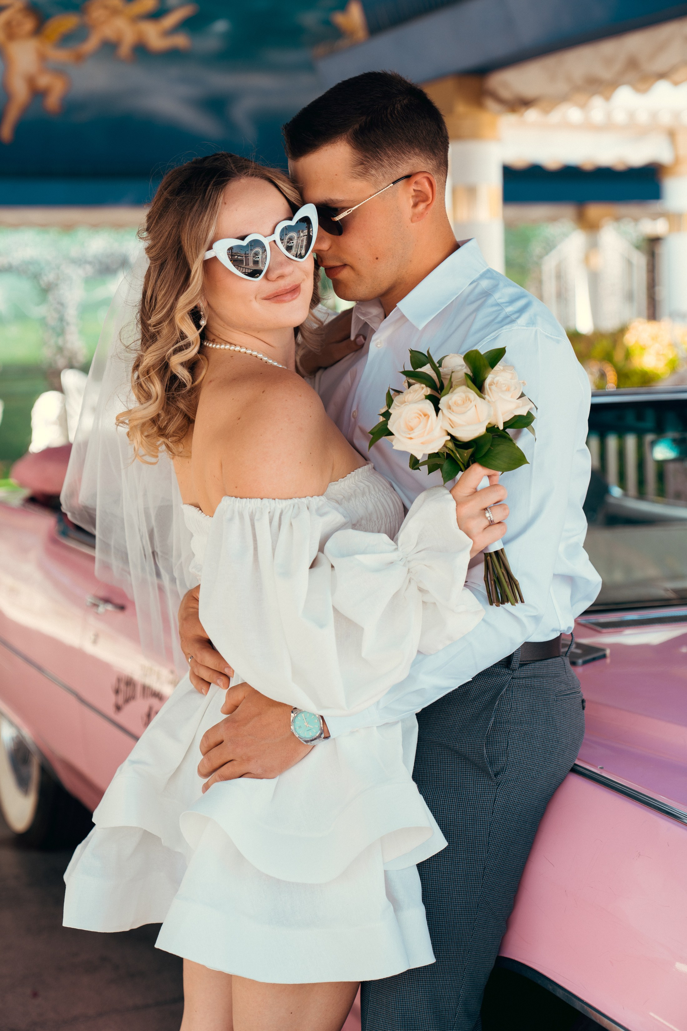Iryna&Roman. Wedding & elopement photographer Viktoriya Kravtsov. Las Vegas