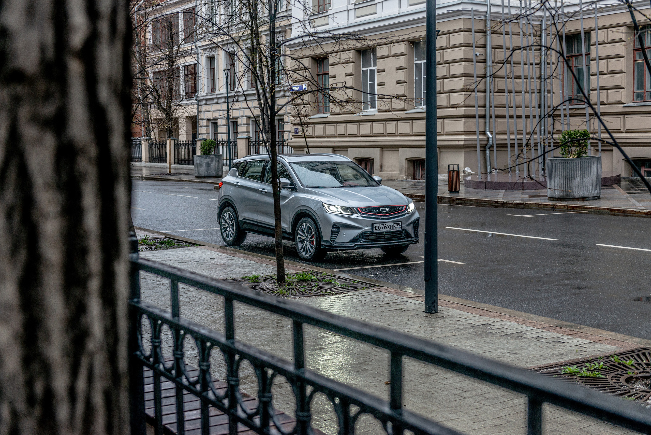 Фотосъемка автомобиля Geely Coolray. ФОТОГРАФ МЕКСИКА КИНТАНА-РОО