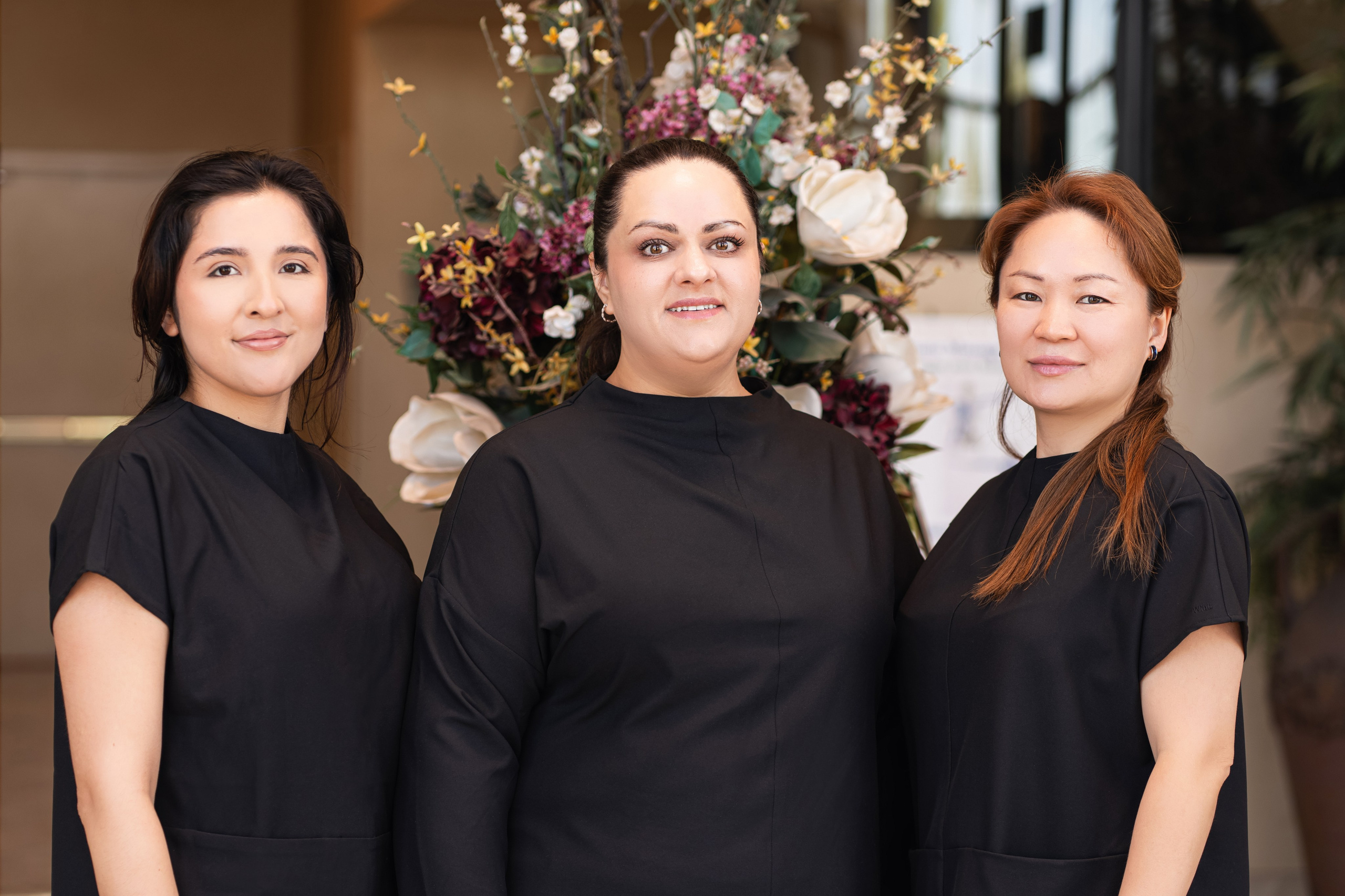 Modern beauty branding photoshoot Los Angeles clean soft tones