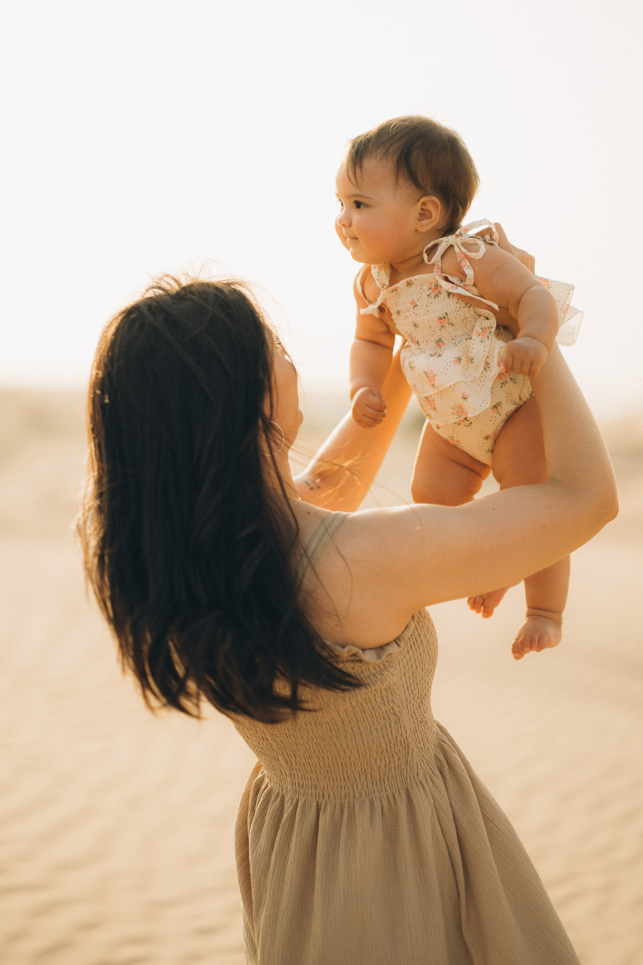 Sunset in the desert. Angela Iakovleva — Family Photographer in Dubai