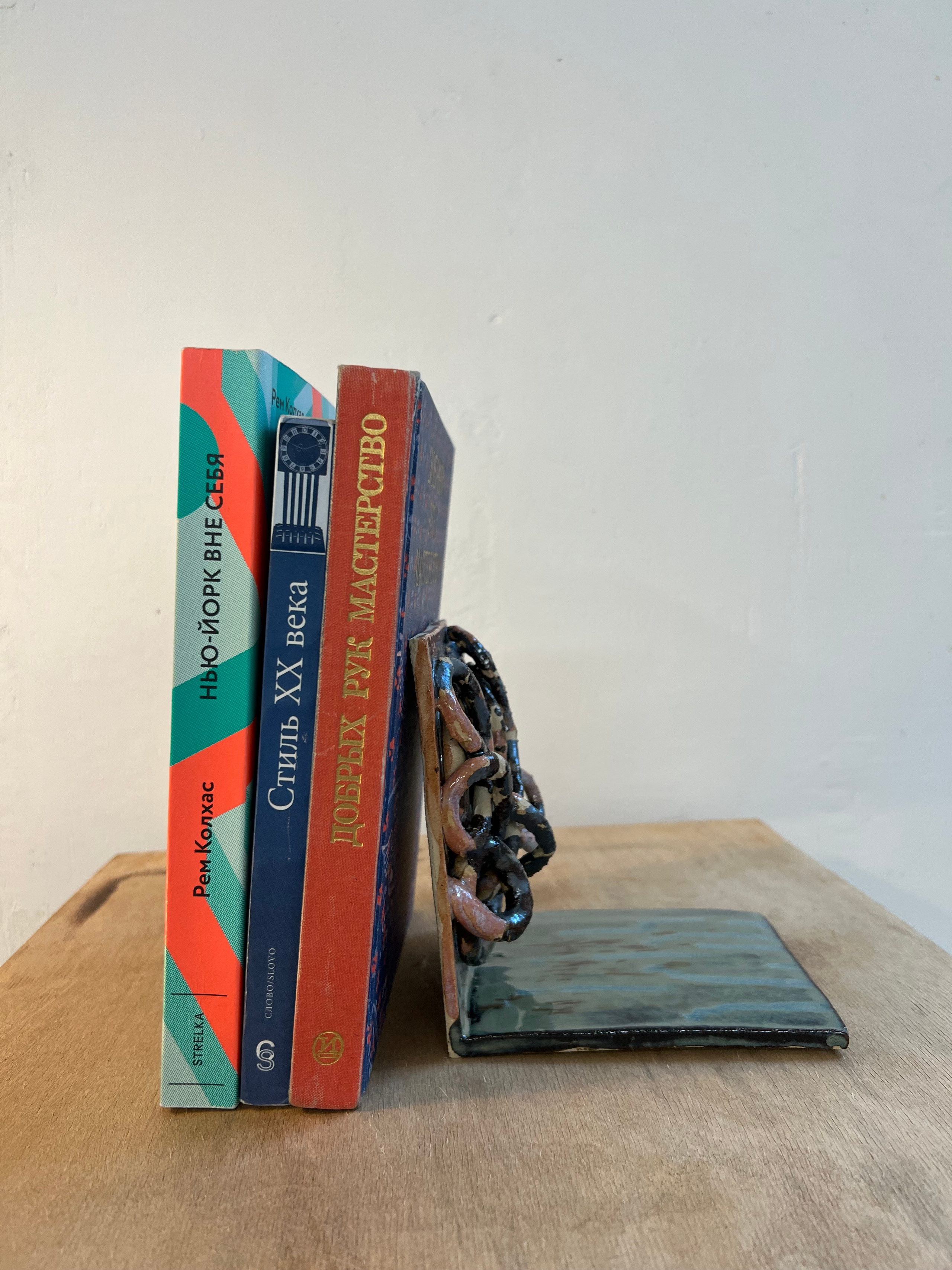 Book stopper. ReefCeramics, based in Nicosia, is a creative hub where handcrafted ce