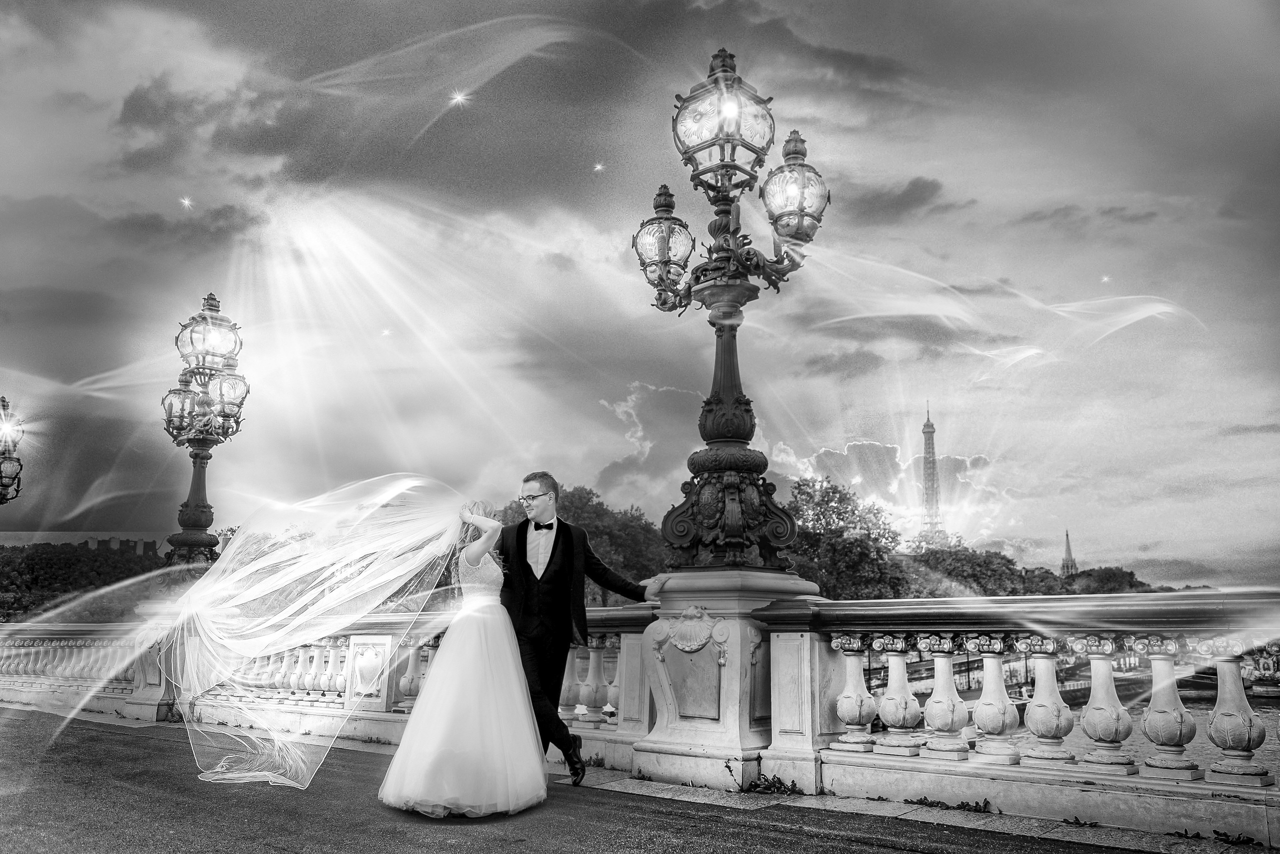 Paris / George & Adriana. Wedding, event and family photographer in Paris, Emilian Olaru