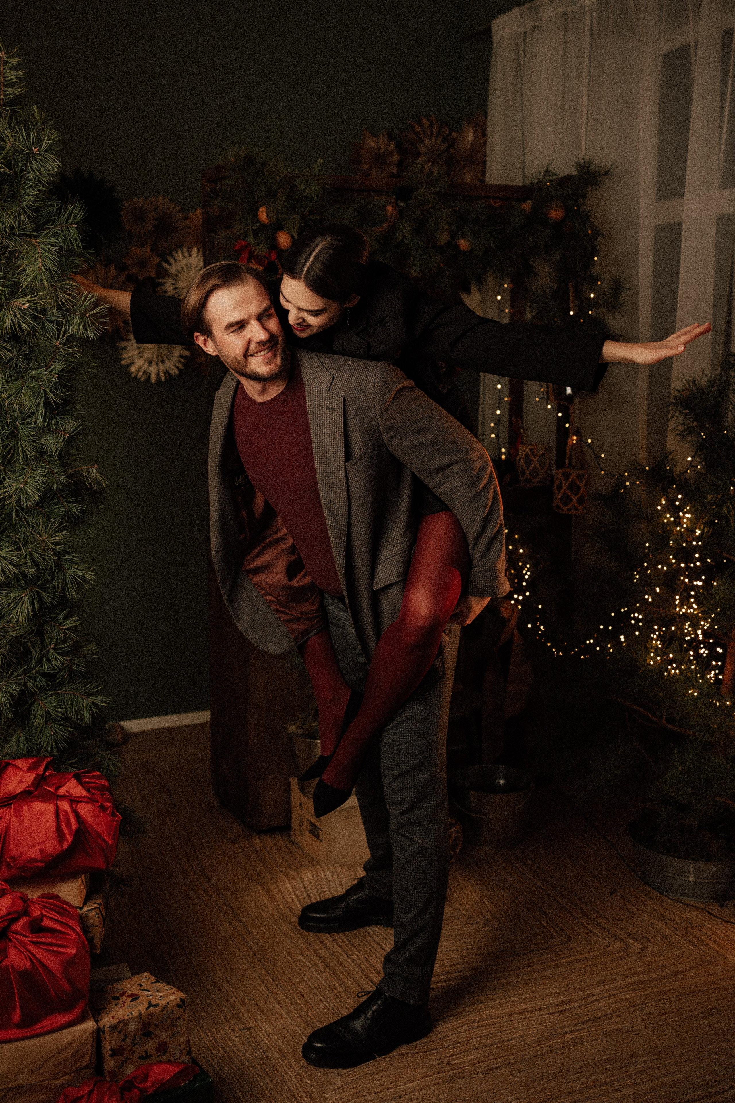 Christmas photoshoot. Destination wedding and fashion photographer in Riga Igor Davidovich