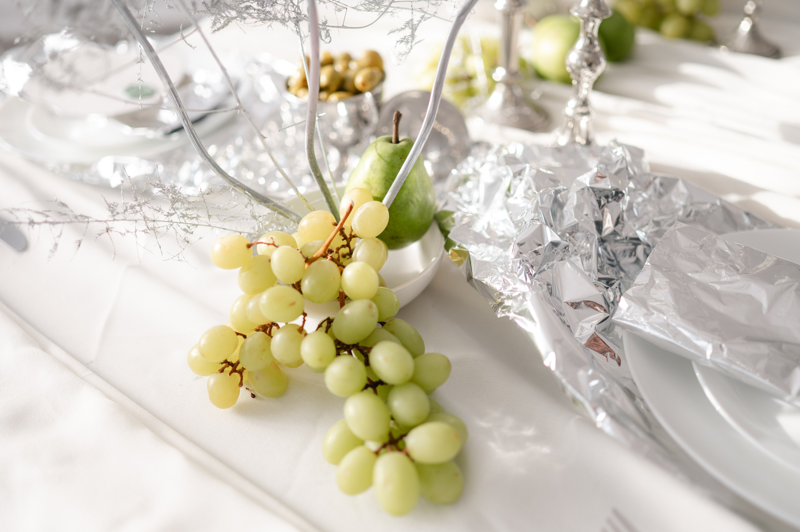 Bride with a concept silver Chrome. Alexandra Hanu Photographer