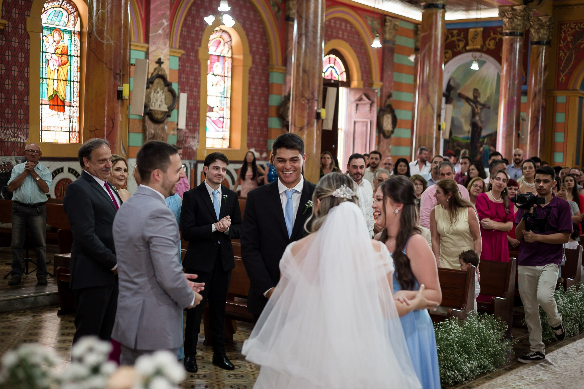 NETO E NAYARA CERIMONIAL COMPLETO. Fotógrafo de casamento