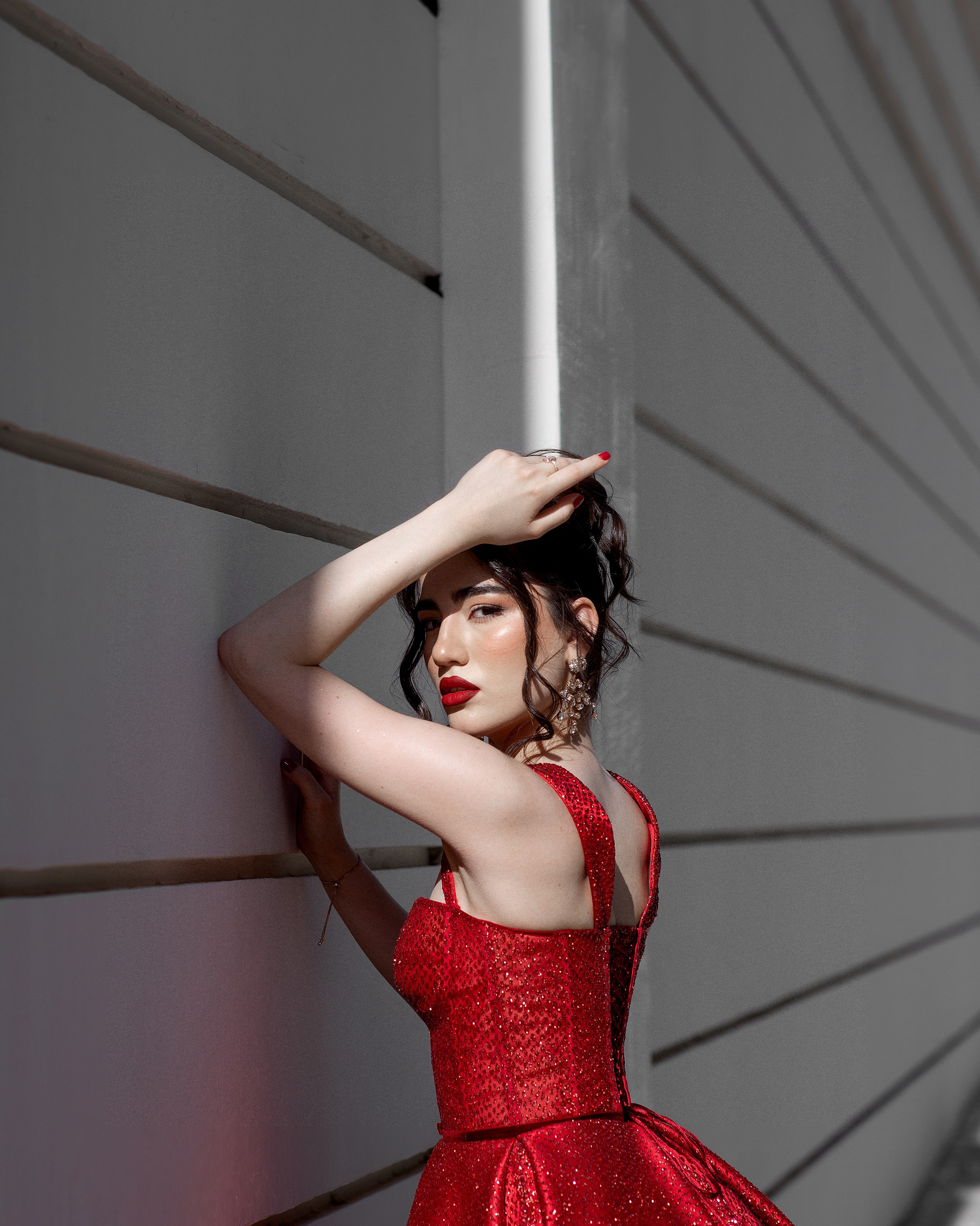 Flaming Red Glamour. Fotograf Baku