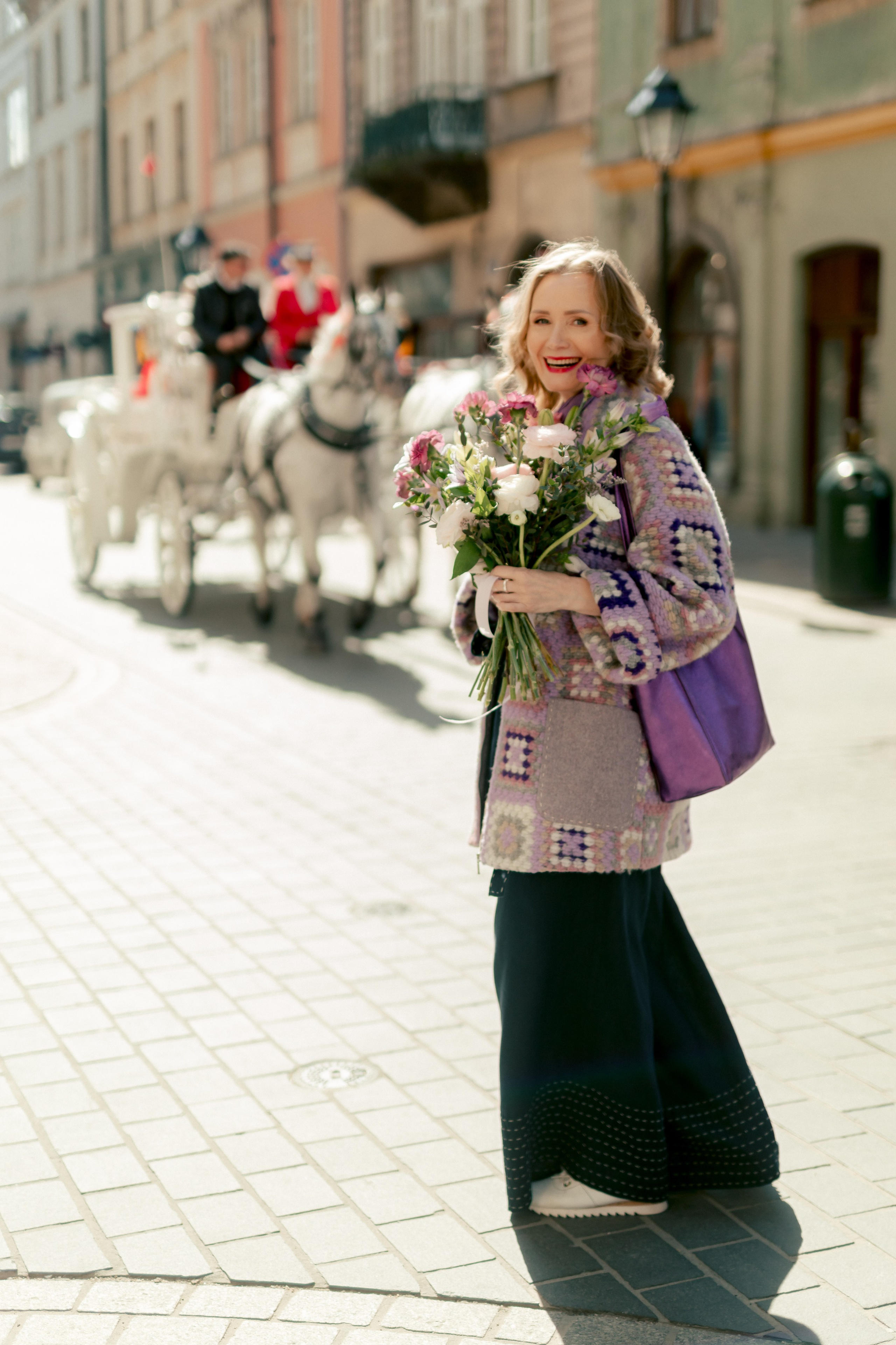 Inessa. Spacer po mieście. Fotograf w Krakowie i Europie