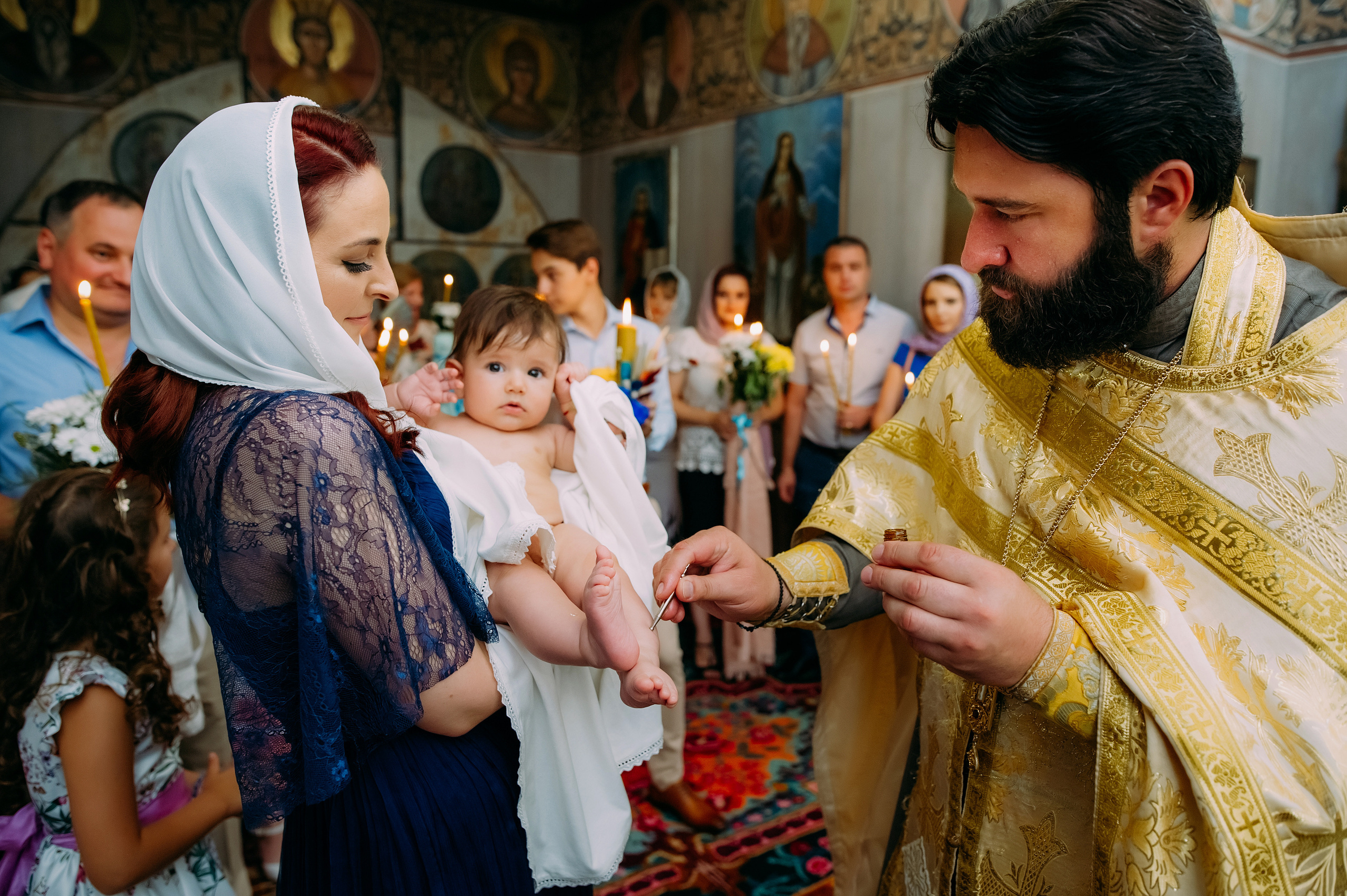Încreștinarea lui Matei. Fotograf de familie și evenimente
