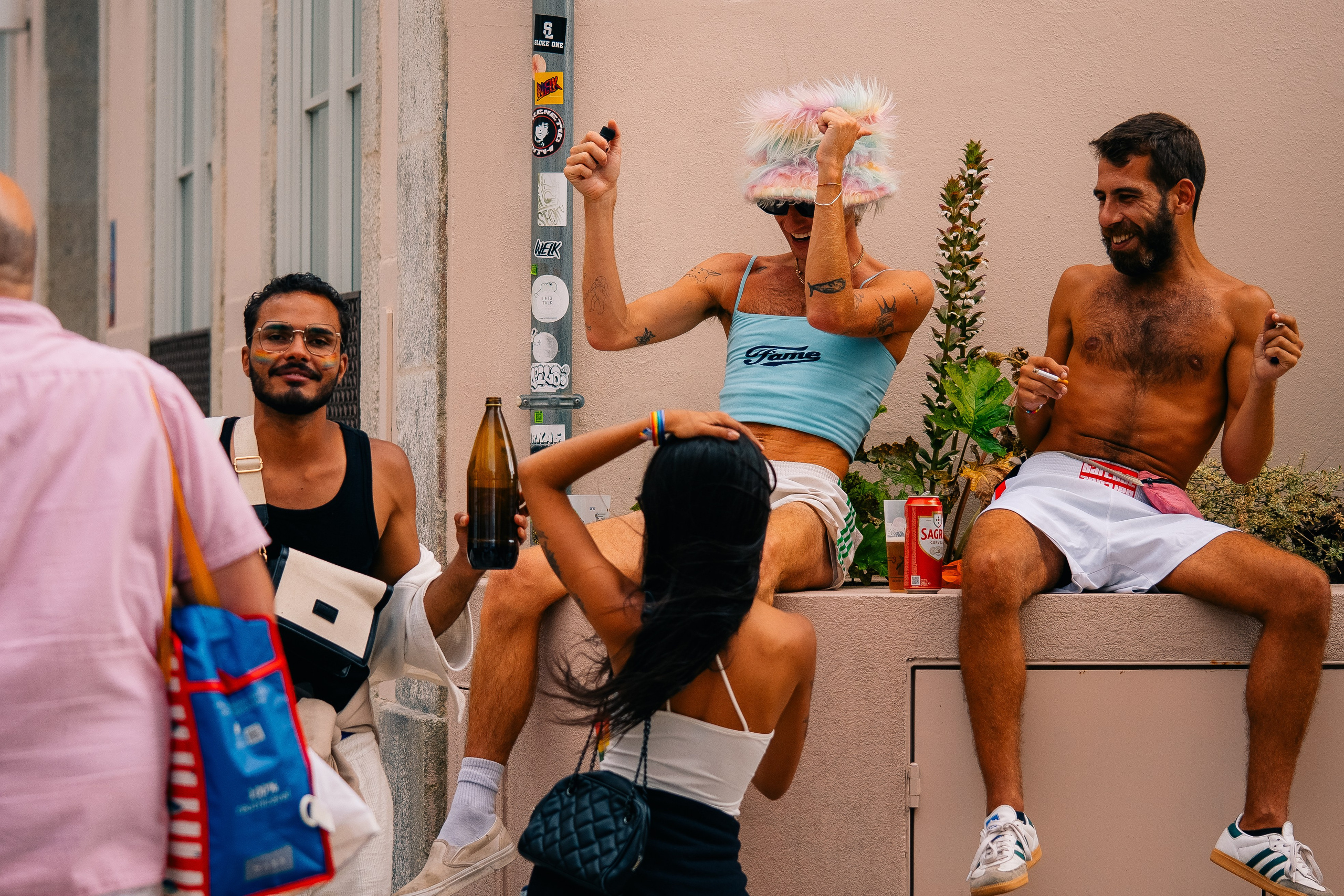 Porto Pride 2024. Мария Шер. Профессиональный фотограф в городе Порту, Португалия