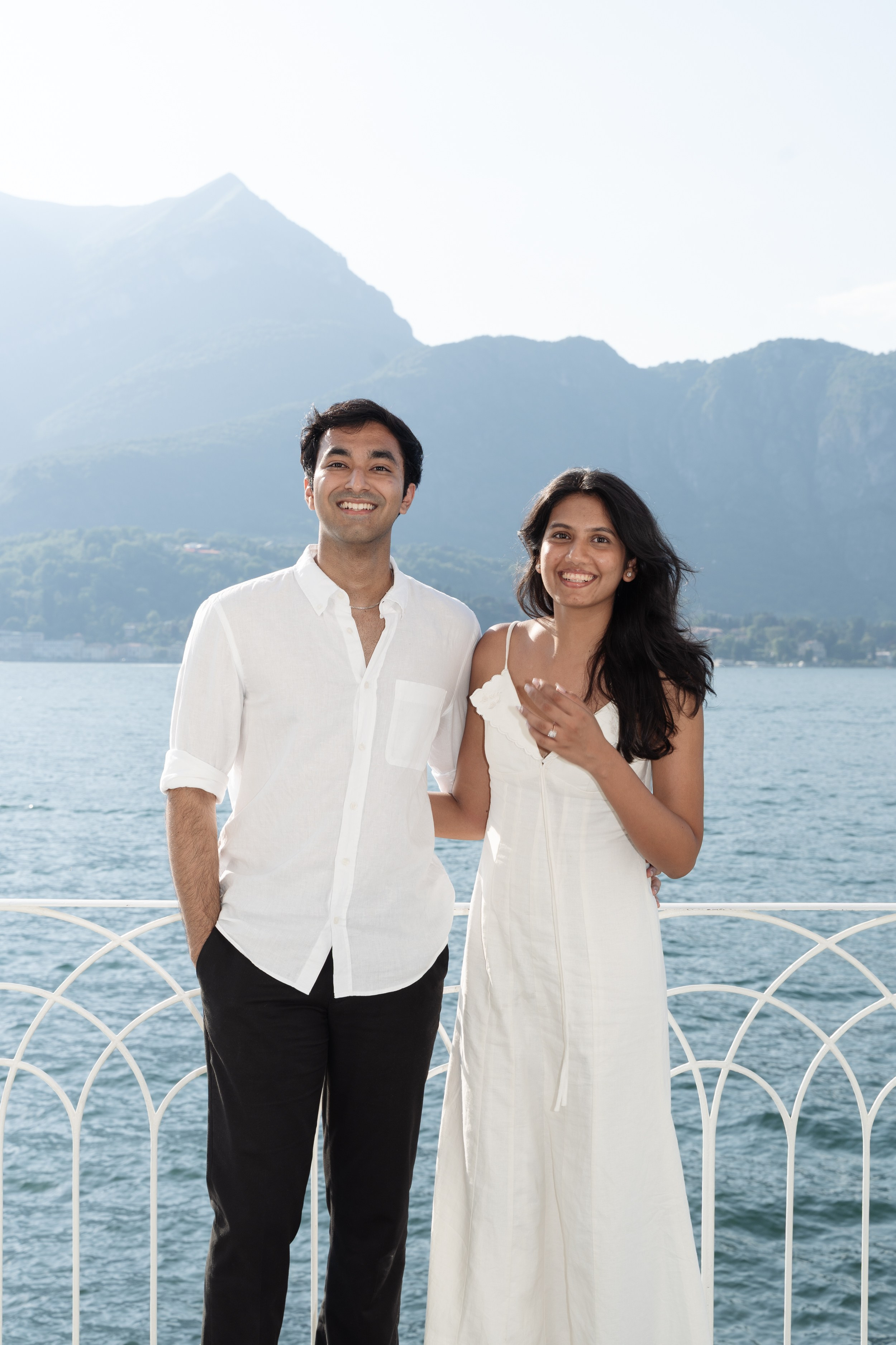 Secret Proposal at Villa Melzi, Lake Como. Lake Como Proposal Photographer | Surprise Proposals & Engagements