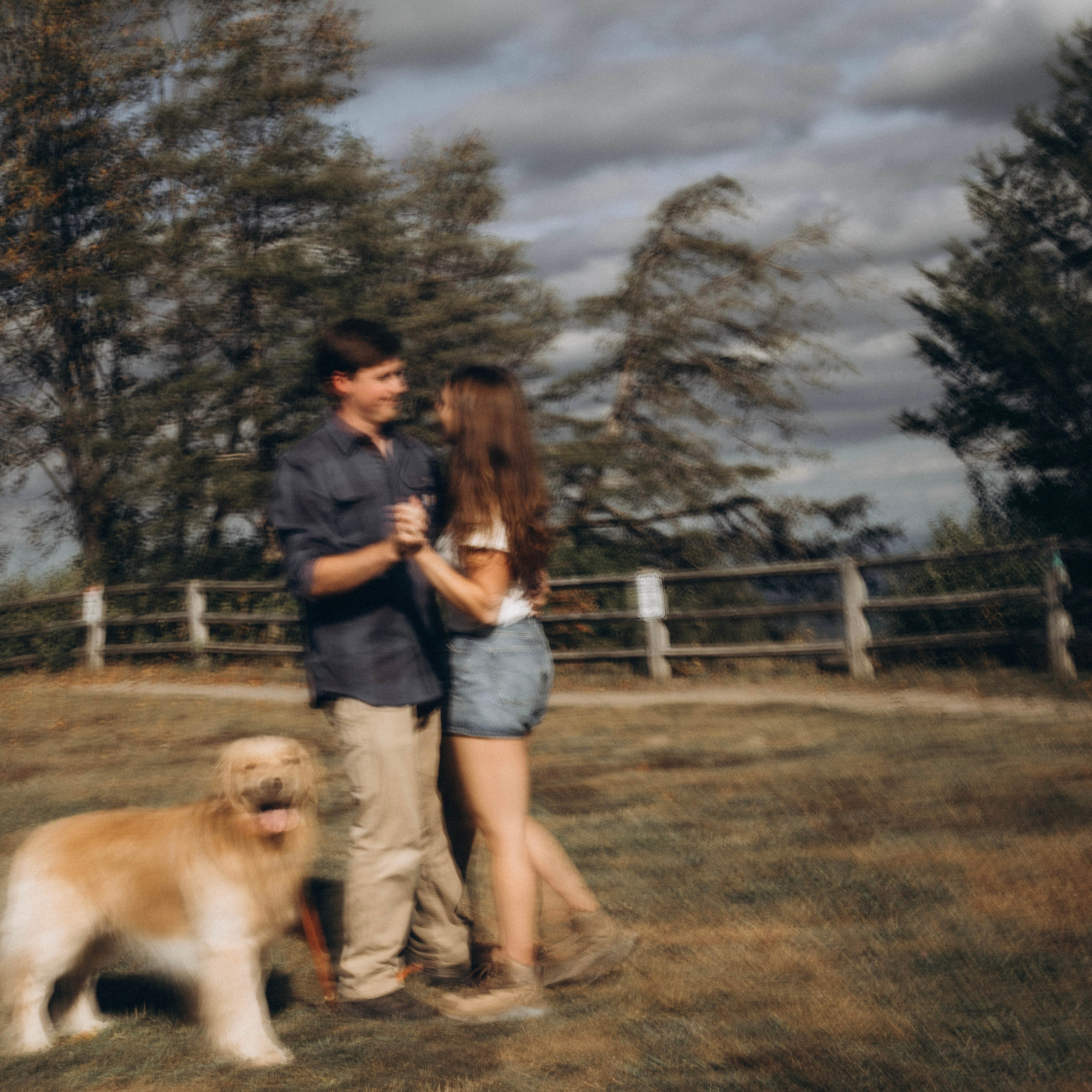 Bride and groom’s emotional first look moment in soft natural light