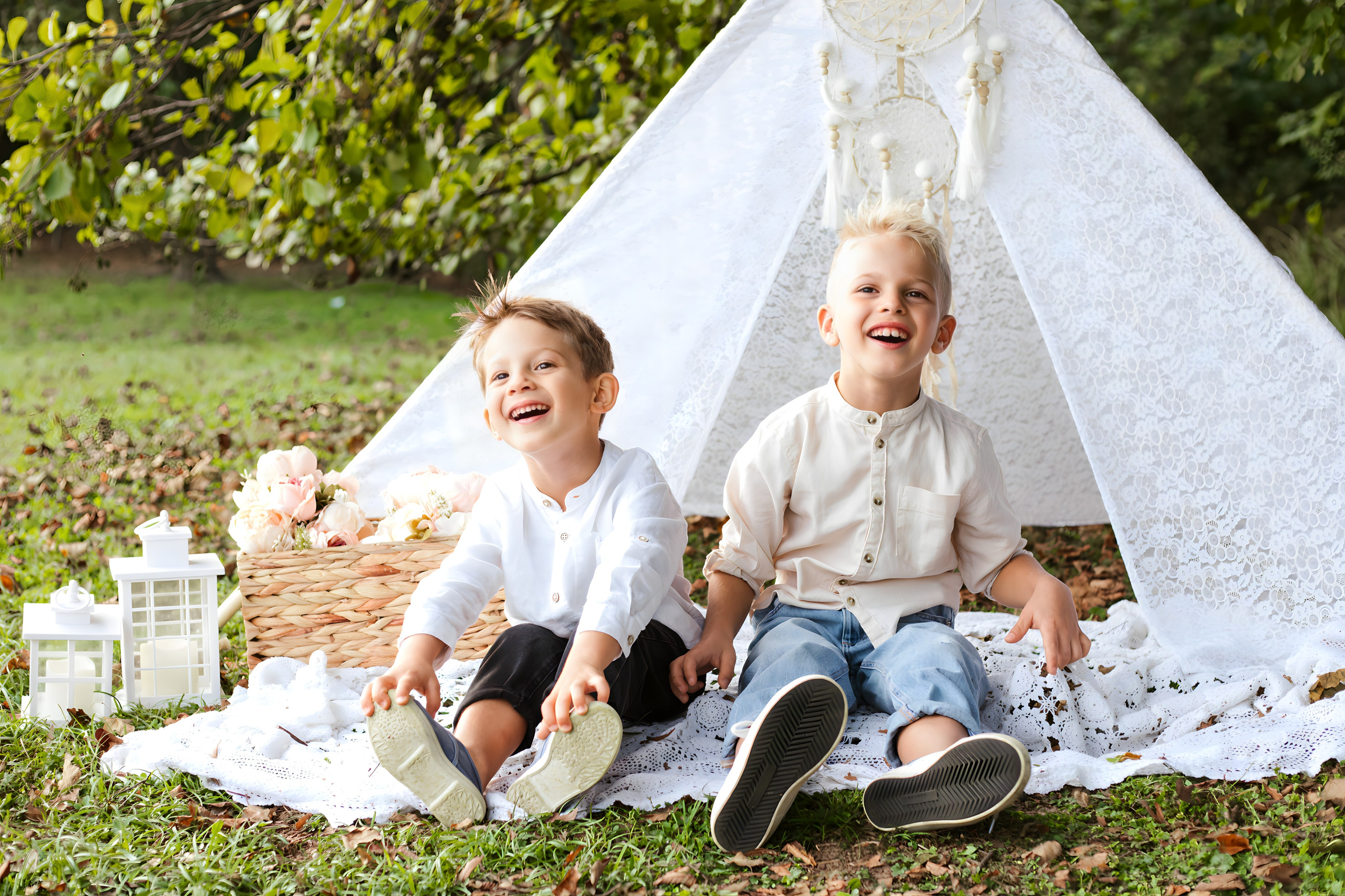Maggie e la sua bellissima famiglia. Luci e Capricci Photography
