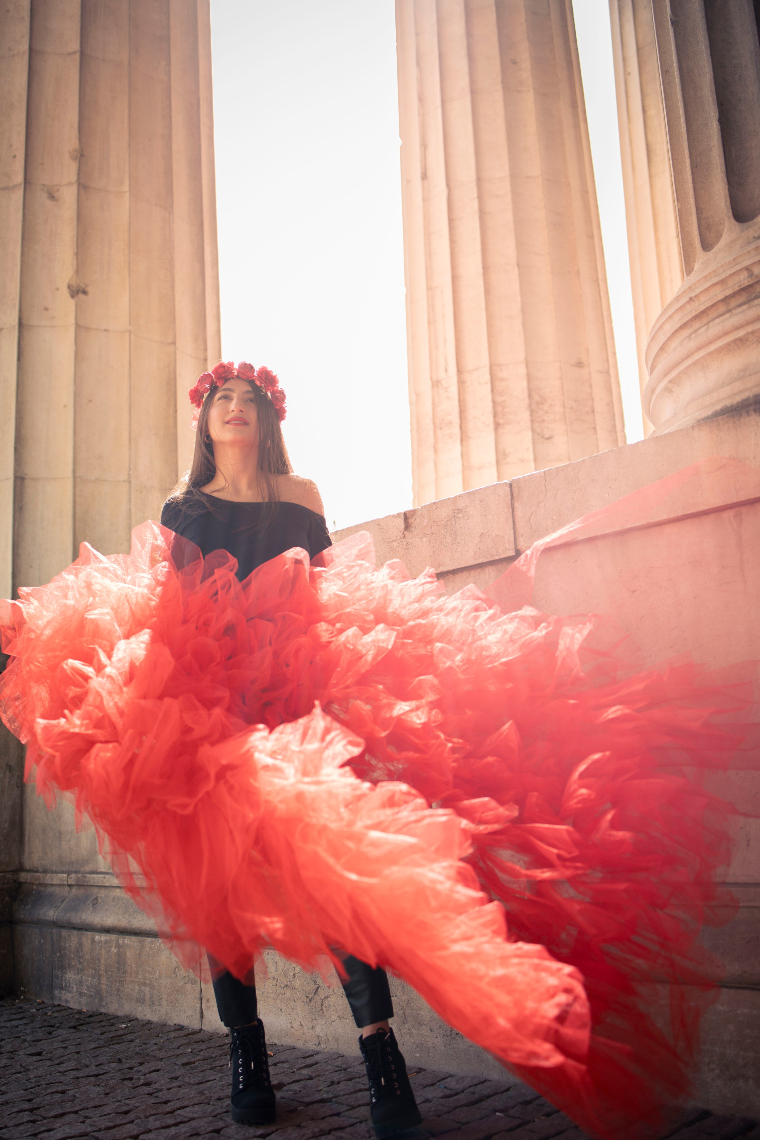 Roter Rock. Photographer in Munich